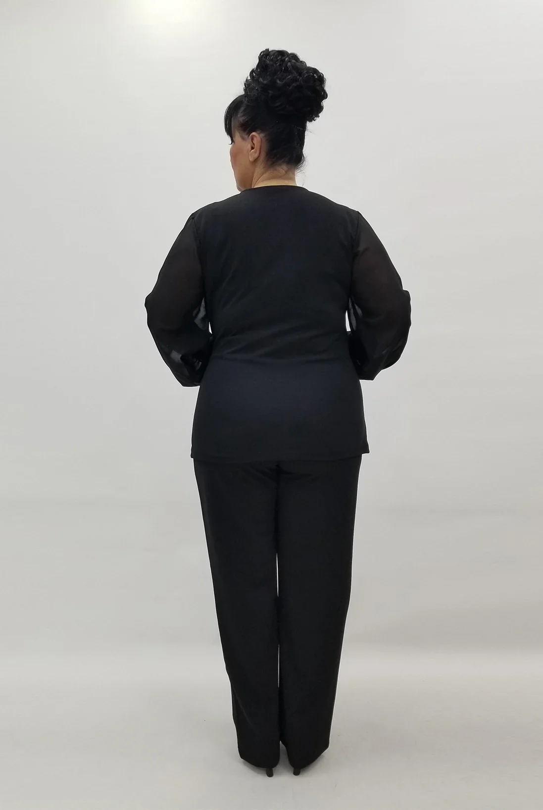 Miraggio Büyük Beden Takım 4179 SİYAH