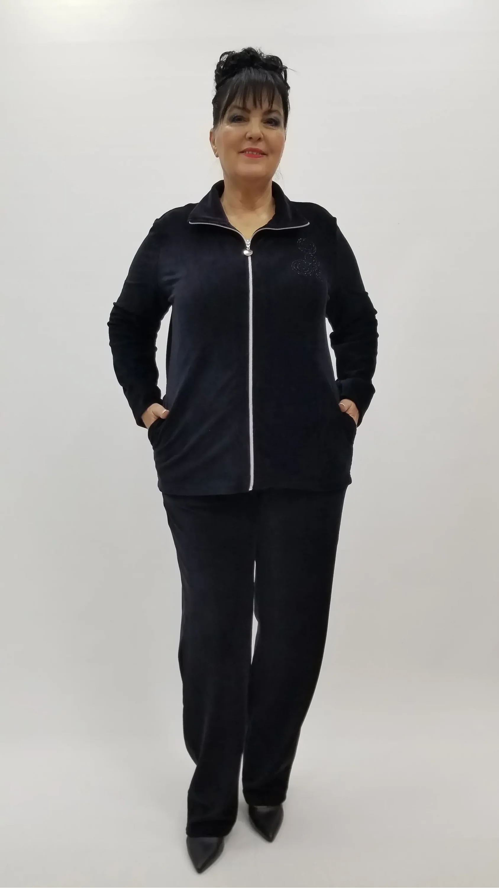 Miraggio Büyük Beden Takım 4260 SİYAH