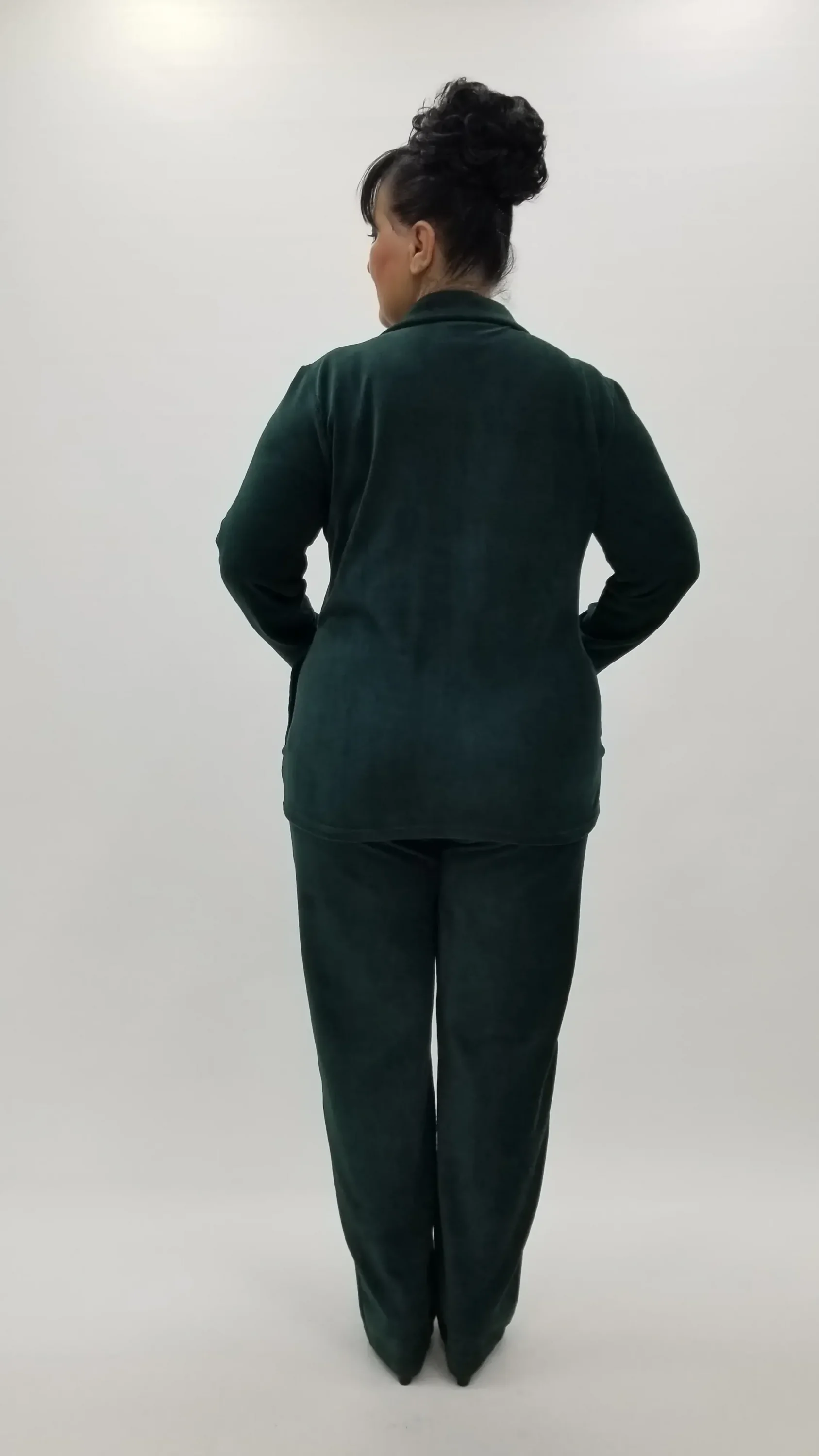 Miraggio Büyük Beden Takım 4260 ZÜMRÜT YEŞİLİ