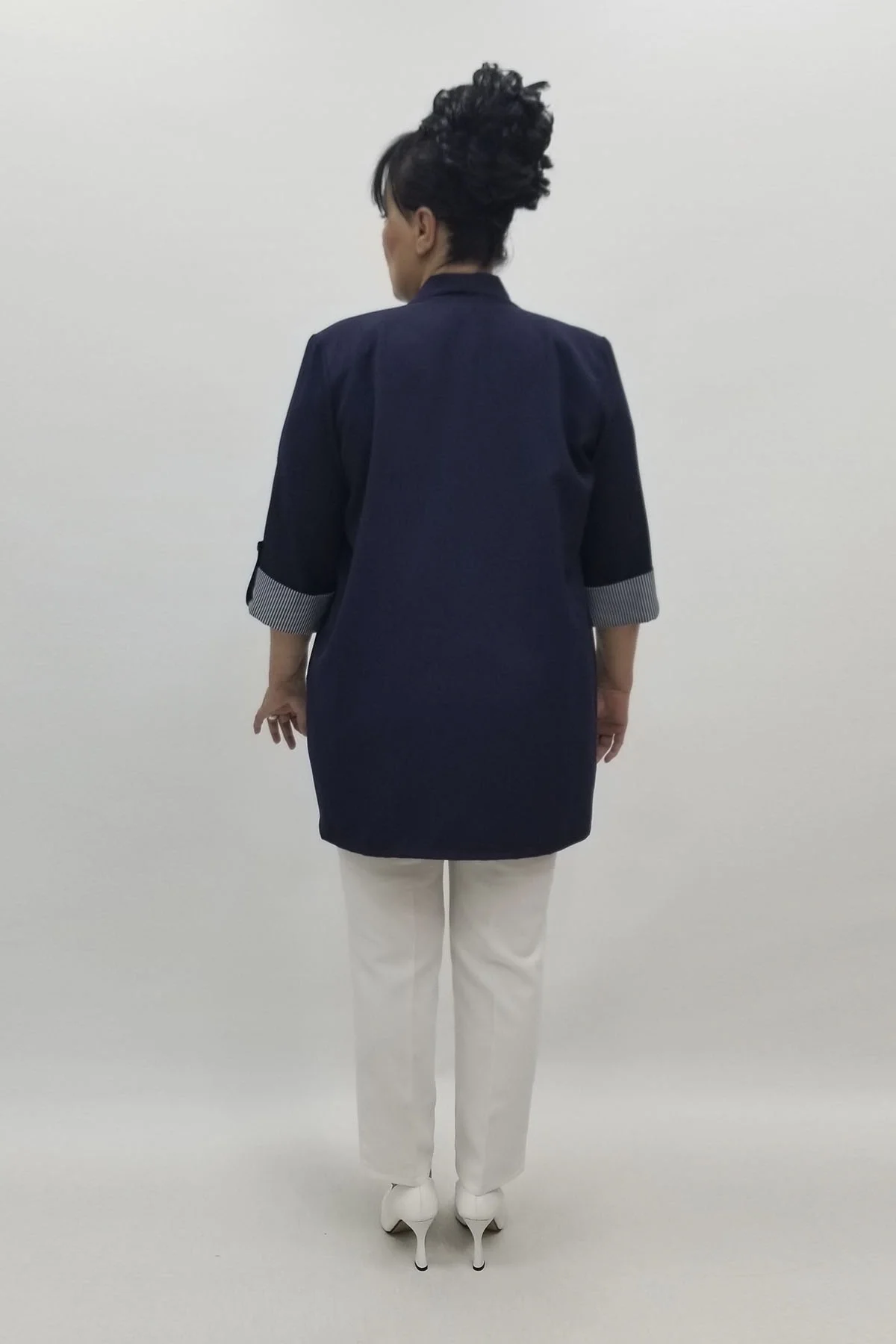 Miraggio Büyük Beden Takım 98477 LACİVERT