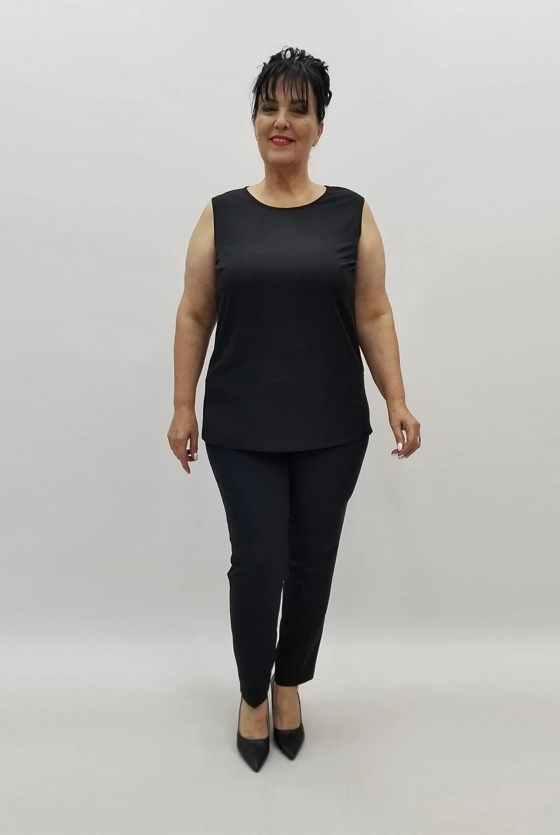 Miraggio Büyük Beden Takım 98696 SİYAH