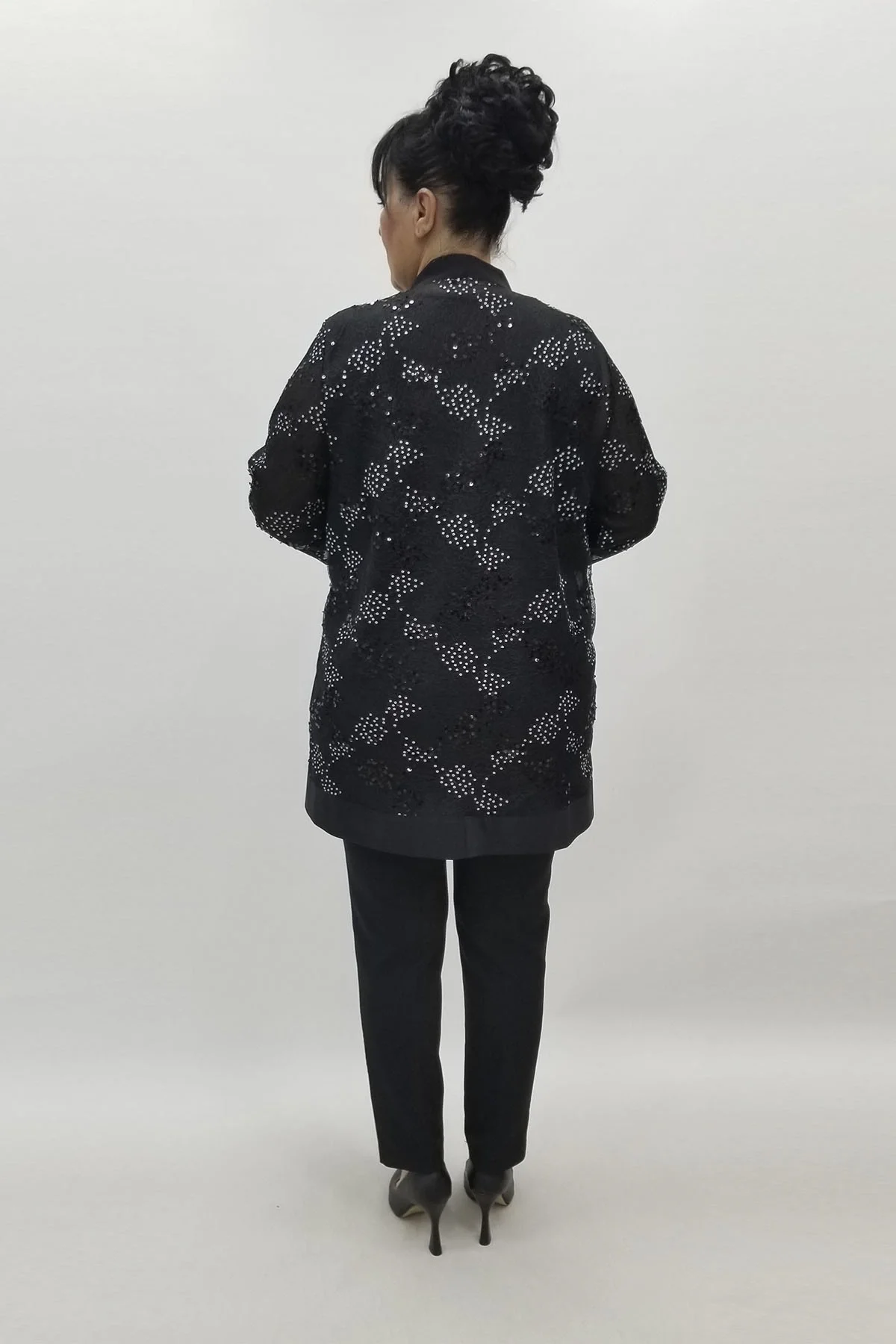 Miraggio Büyük Beden Takım 98697 SİYAH