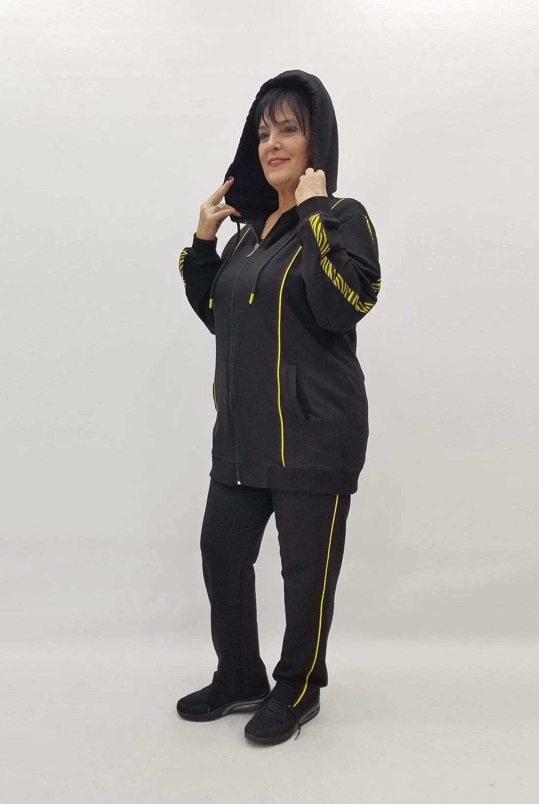 Miraggio Büyük Beden Takım 99107 SARI