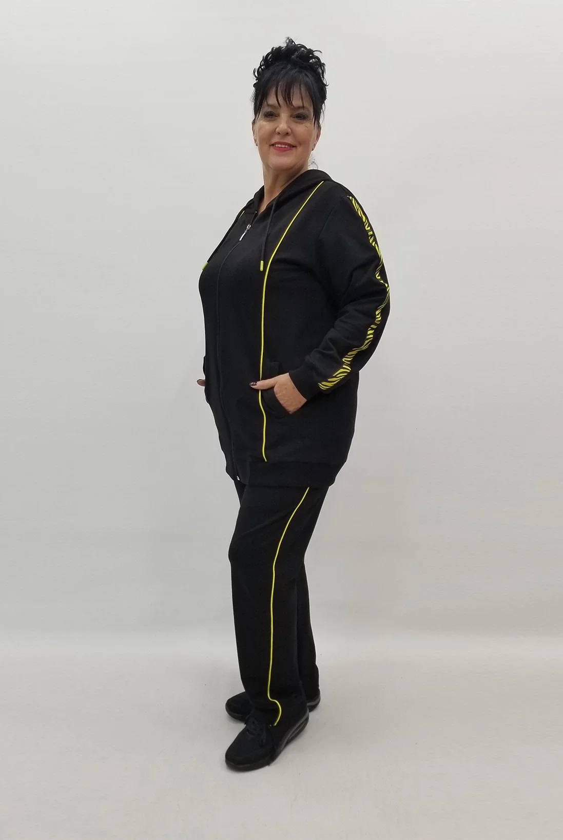 Miraggio Büyük Beden Takım 99107 SARI