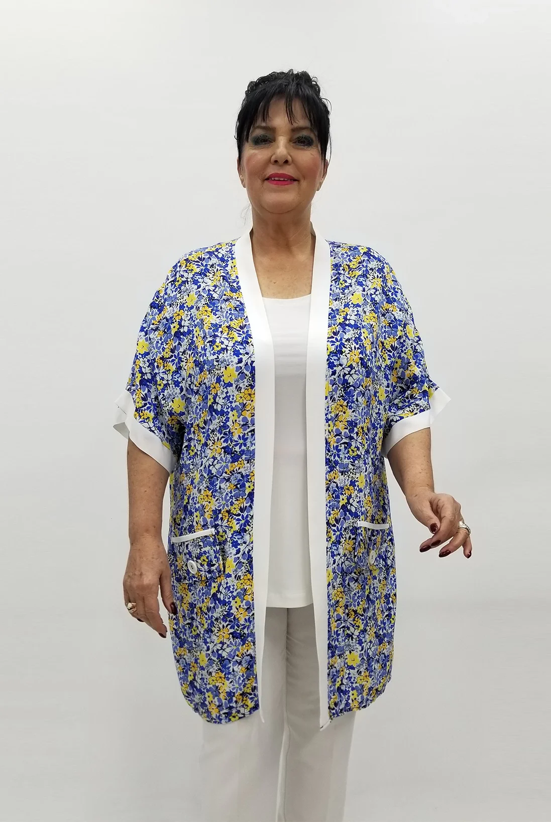 Miraggio Büyük Beden Takım 99177 MAVİ