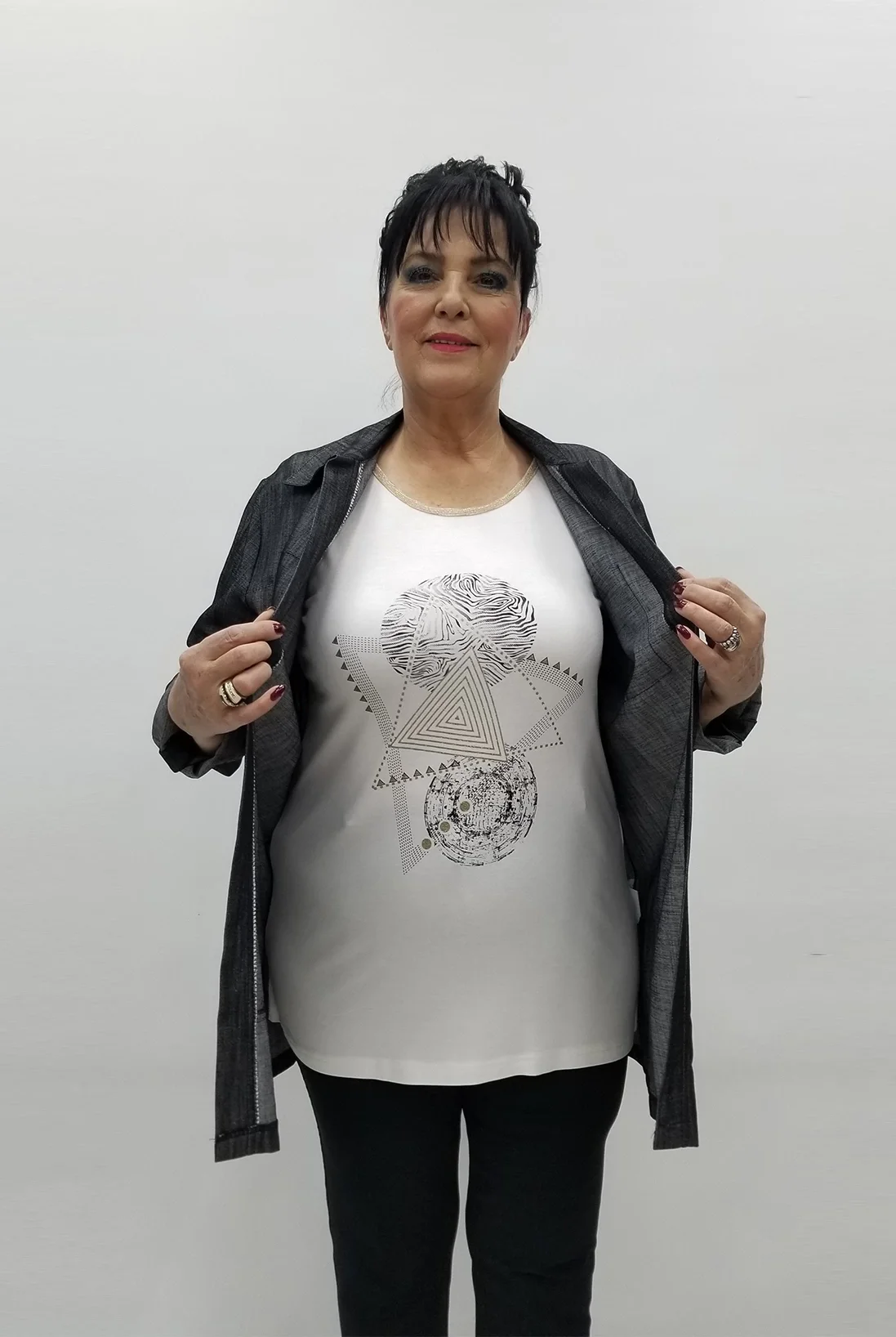 Miraggio Büyük Beden Takım 99213 ANTRASİT