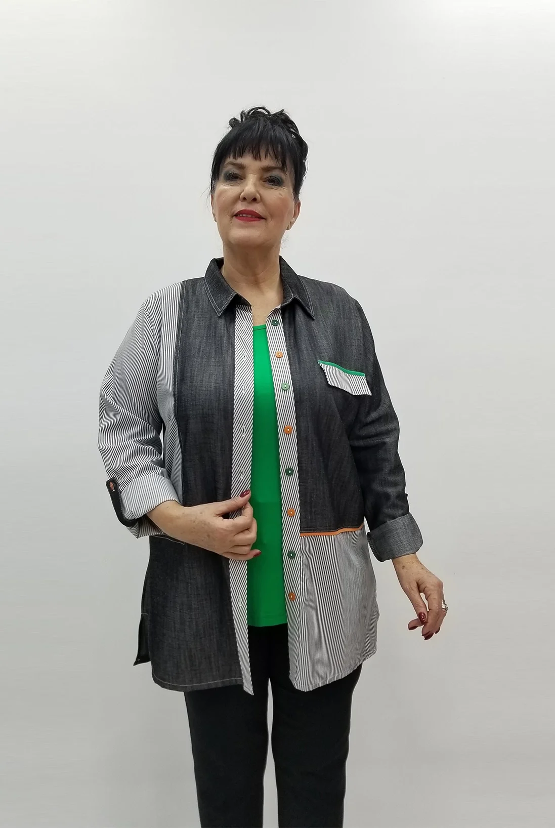 Miraggio Büyük Beden Takım 99214 ANTRASİT