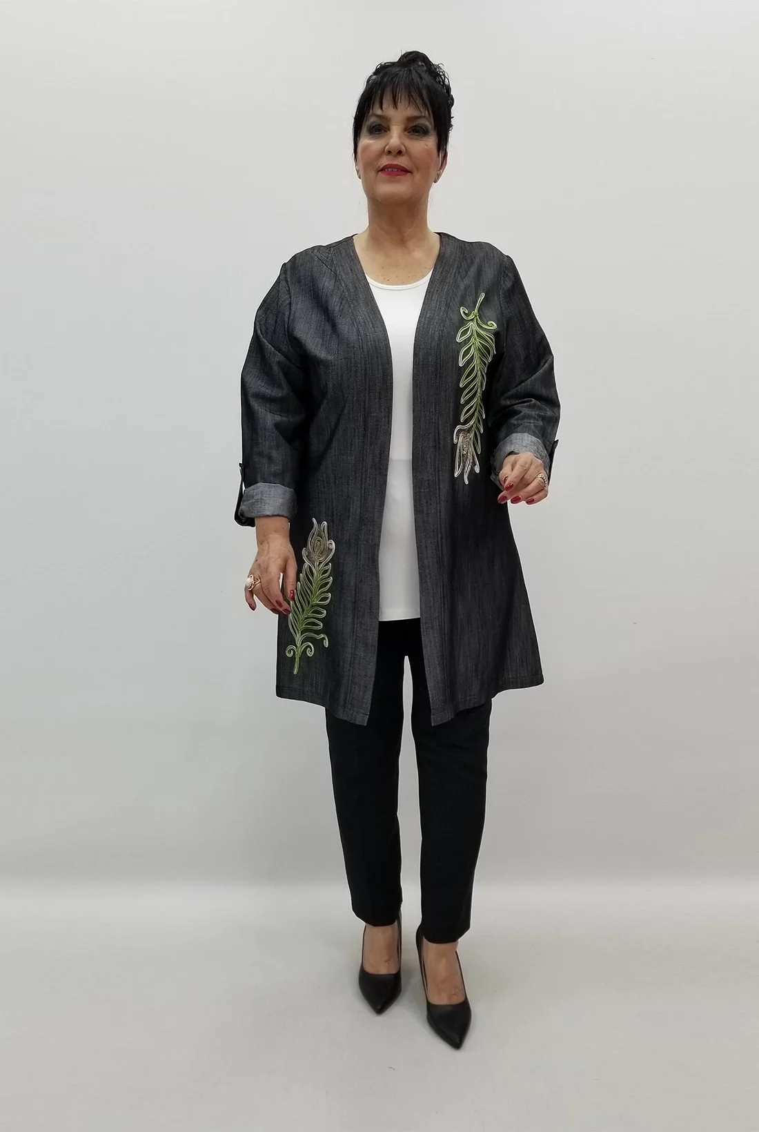 Miraggio Büyük Beden Takım 99238 ANTRASİT