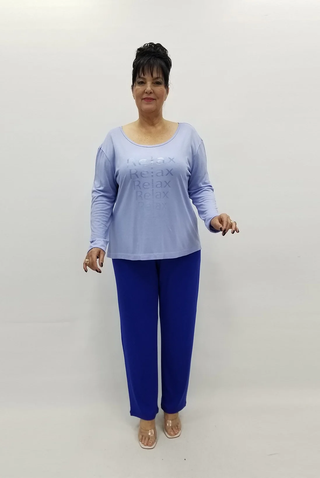 Miraggio Büyük Beden Takım 99316 MAVİ