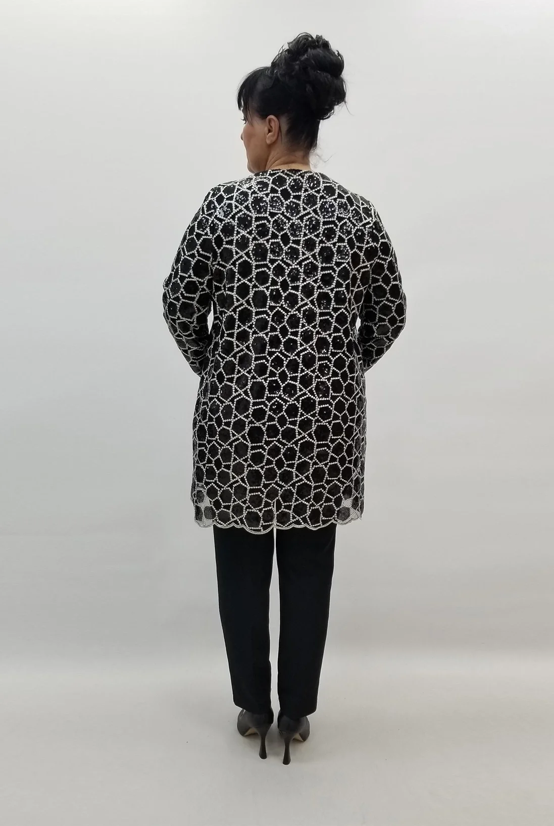 Miraggio Büyük Beden Takım 99339 SİYAH