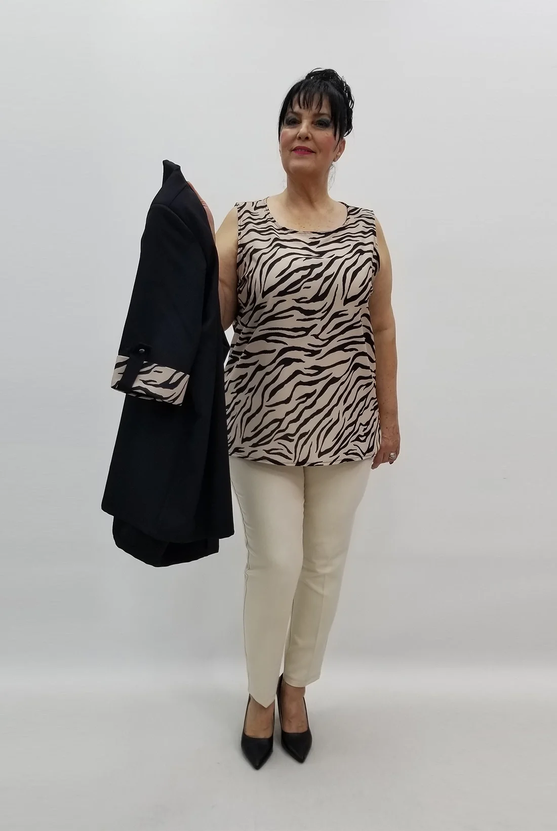 Miraggio Büyük Beden Takım 99515 SİYAH