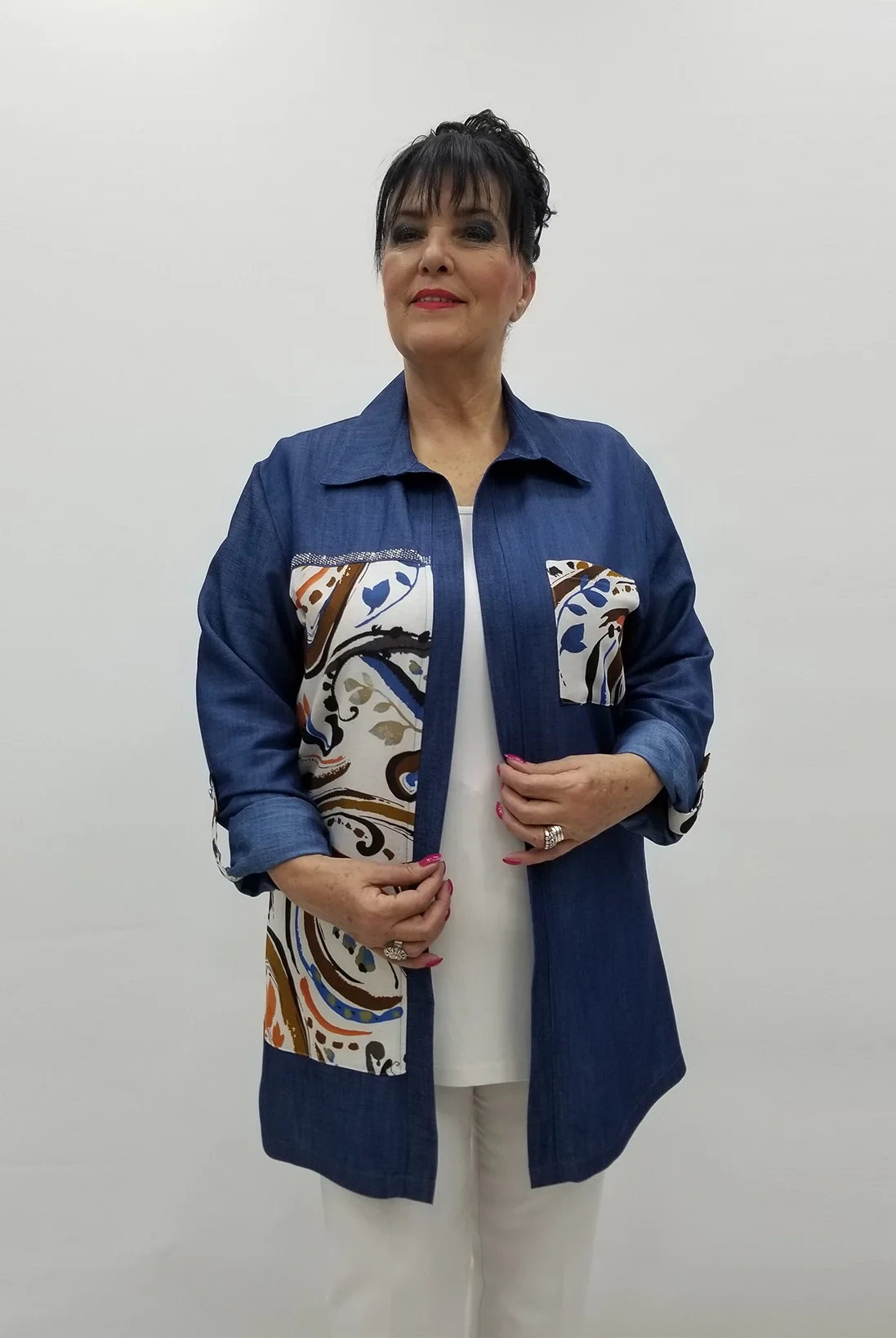 Miraggio Büyük Beden Takım 99613 İNDİGO