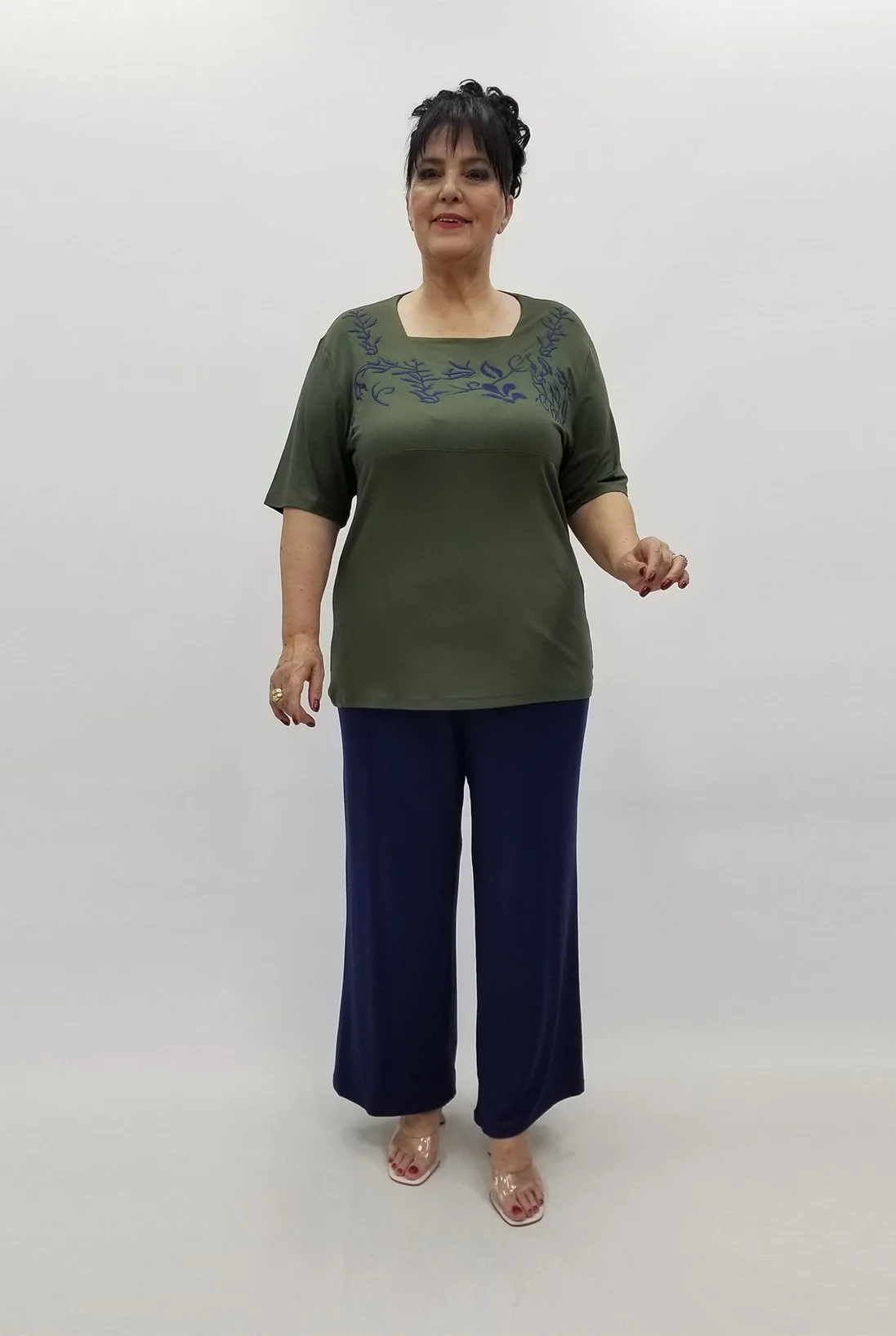 Miraggio Büyük Beden Takım 99731 HAKİ