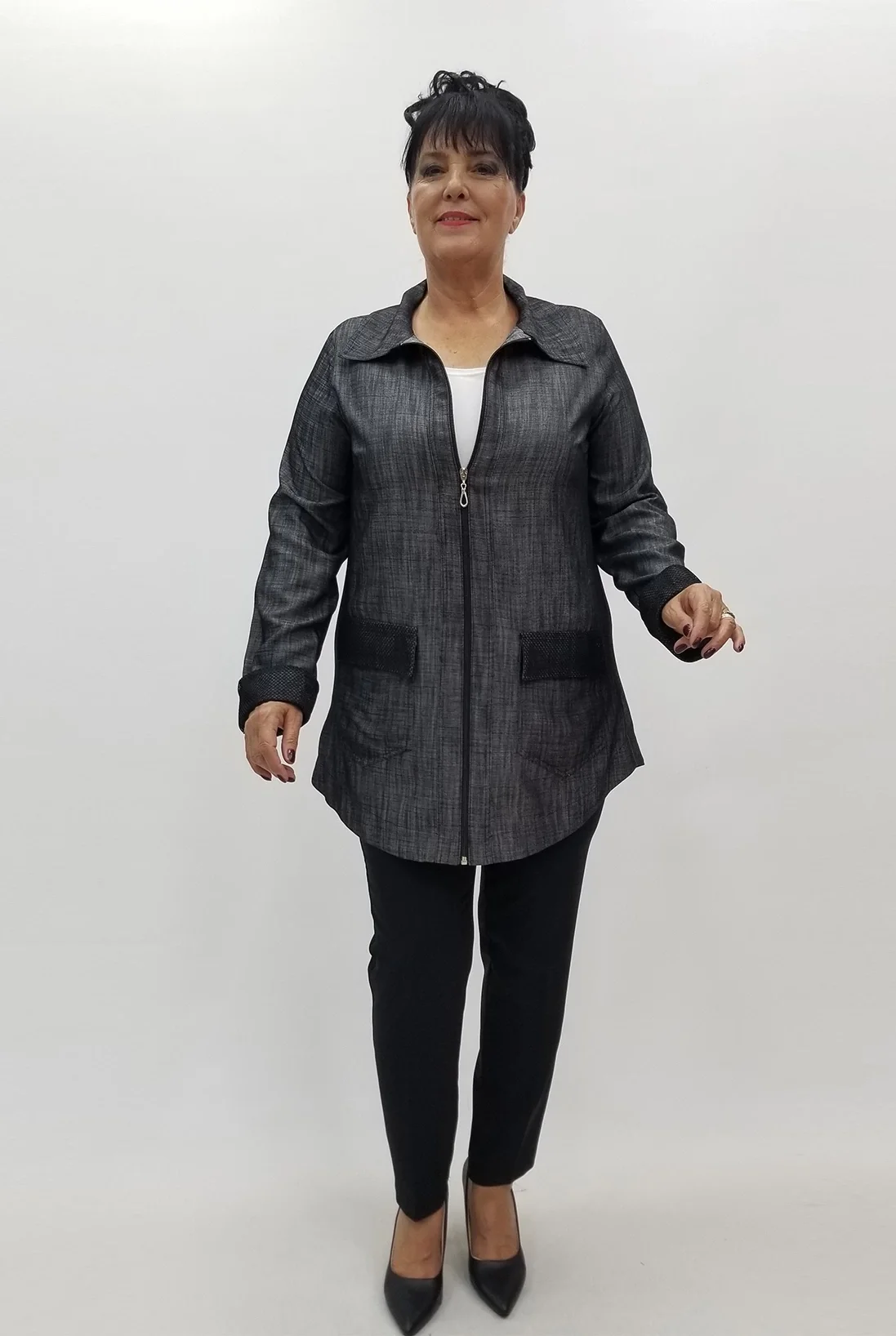 Miraggio Büyük Beden Takım 99907 ANTRASİT