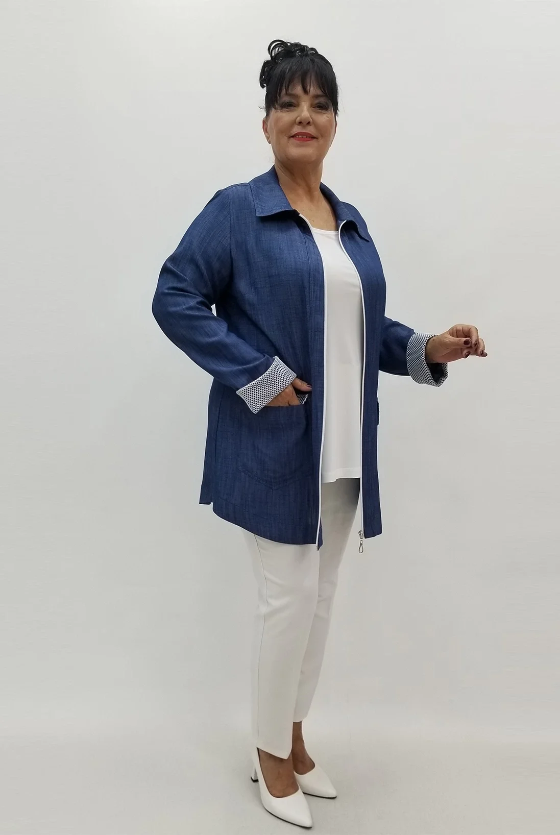 Miraggio Büyük Beden Takım 99907 MAVİ