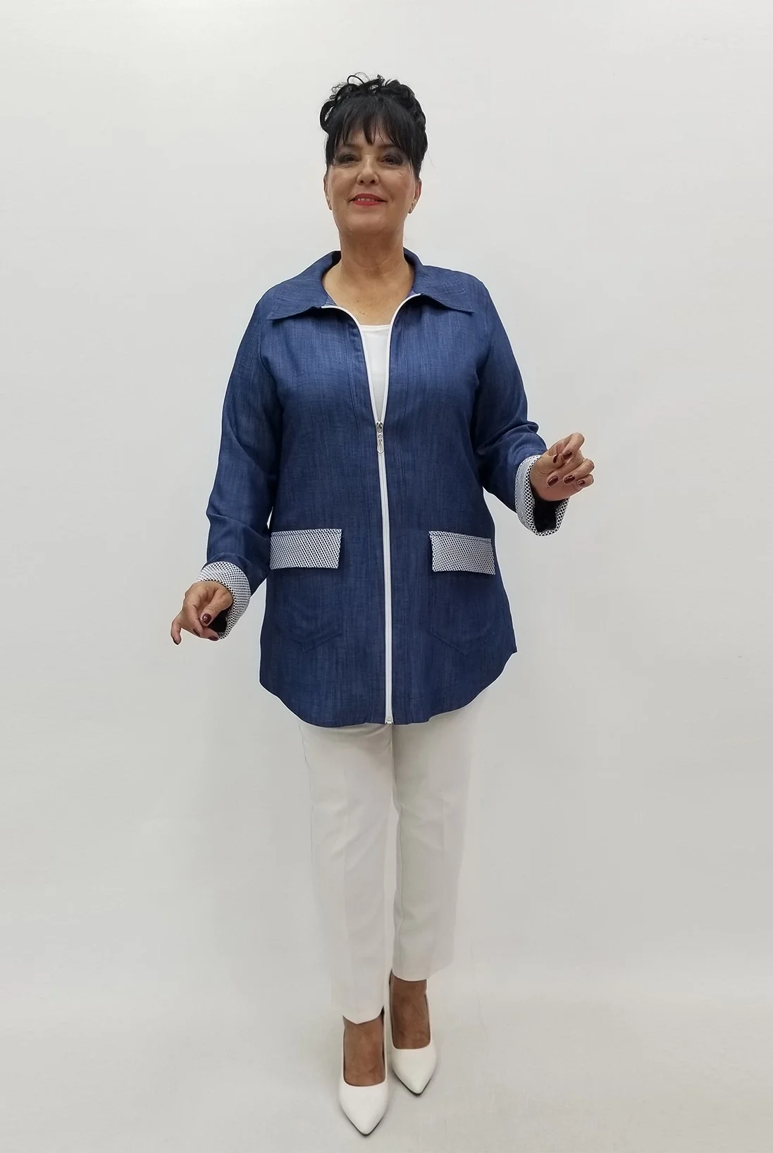 Miraggio Büyük Beden Takım 99907 MAVİ