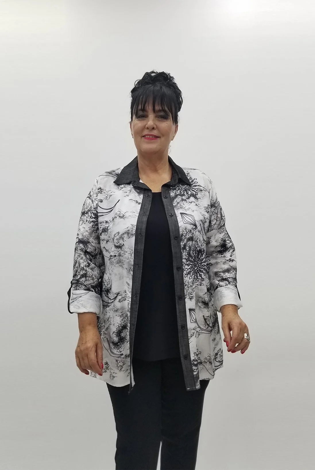 Miraggio Büyük Beden Takım 99911 ANTRASİT