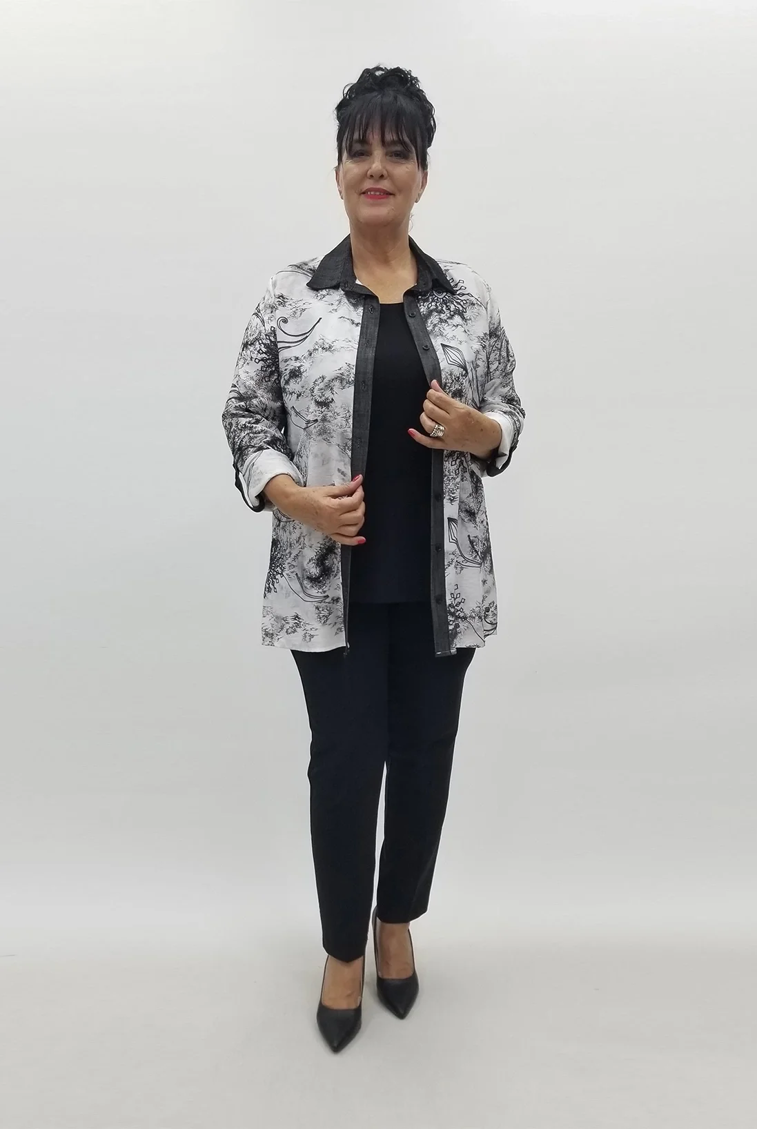 Miraggio Büyük Beden Takım 99911 ANTRASİT