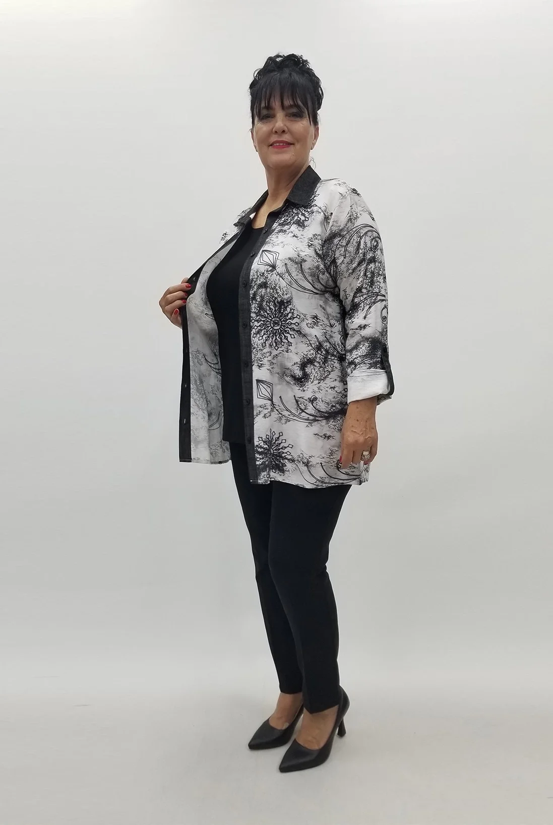 Miraggio Büyük Beden Takım 99911 ANTRASİT