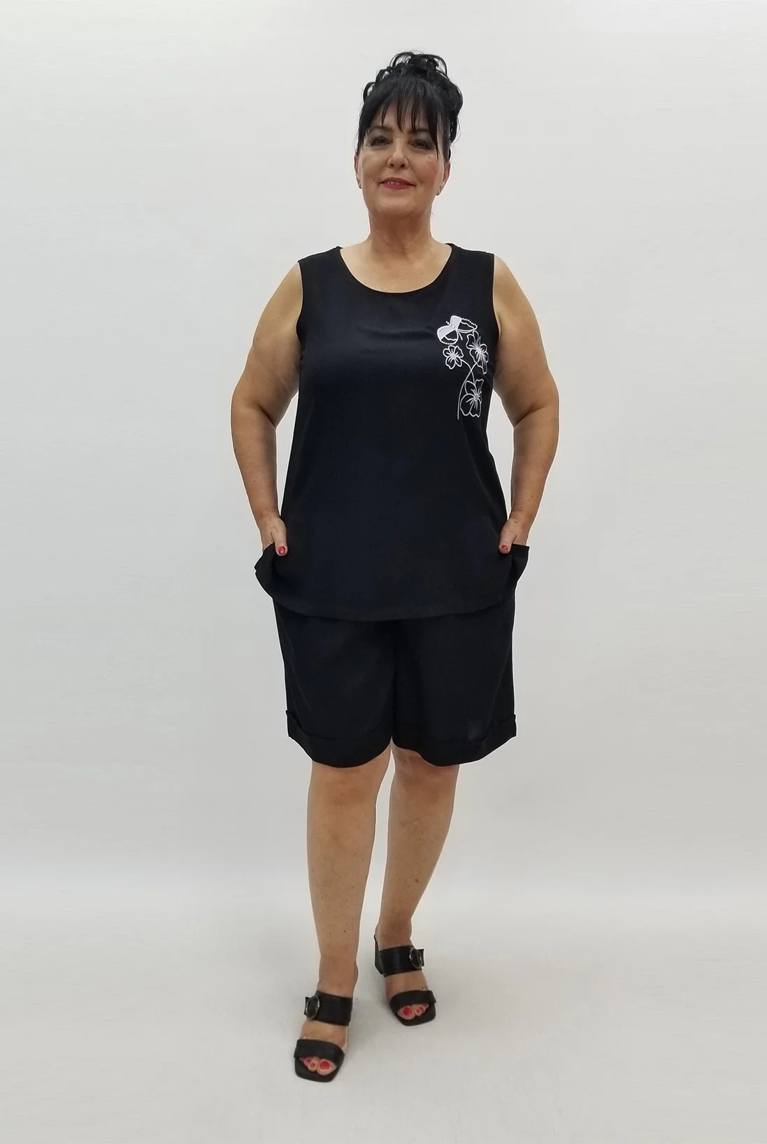 Miraggio Büyük Beden Takım 99925 SİYAH