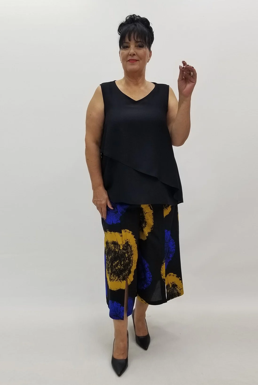 Miraggio Büyük Beden Takım 99927 SİYAH/SAKS