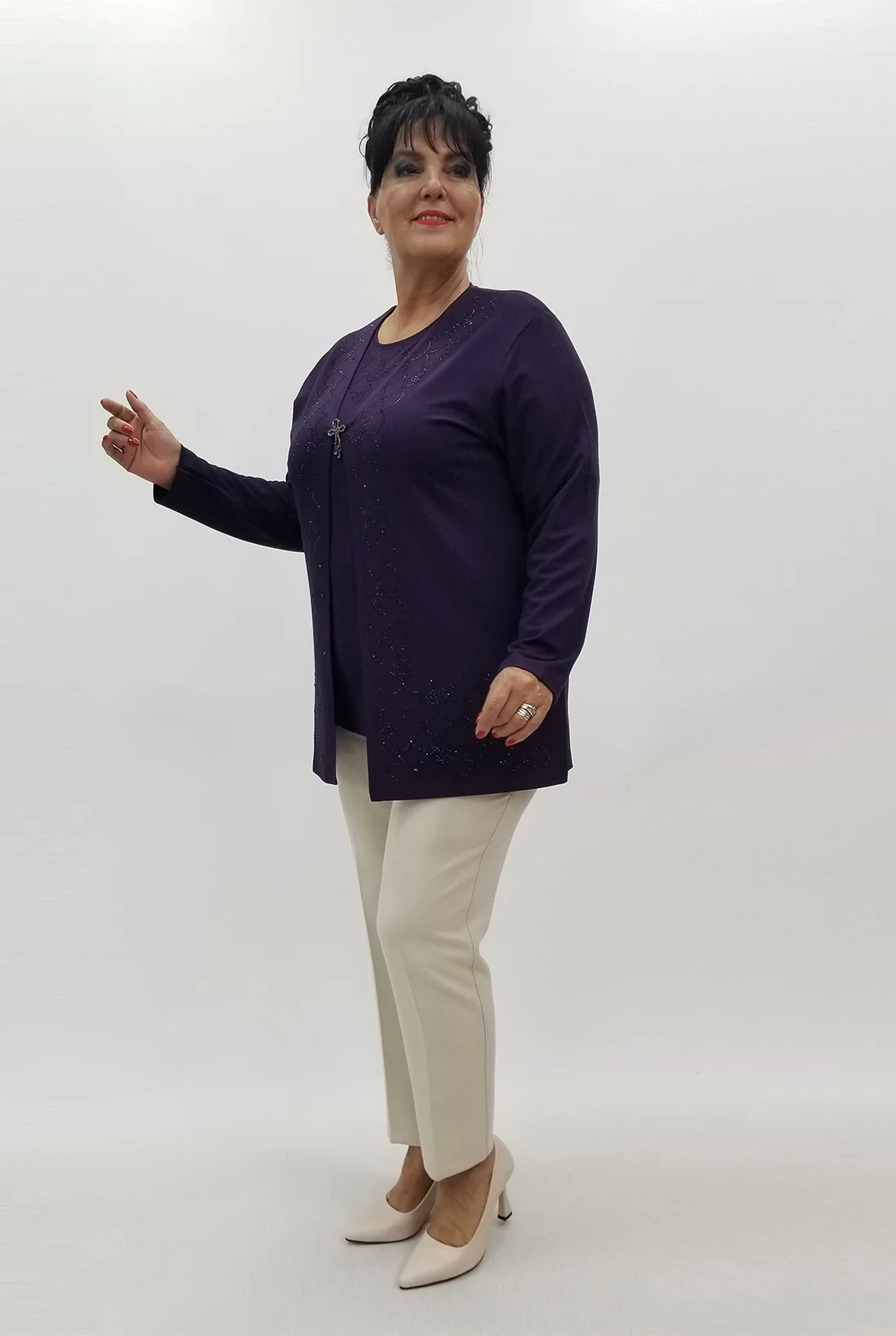 Miraggio Büyük Beden Takım 99980 MOR