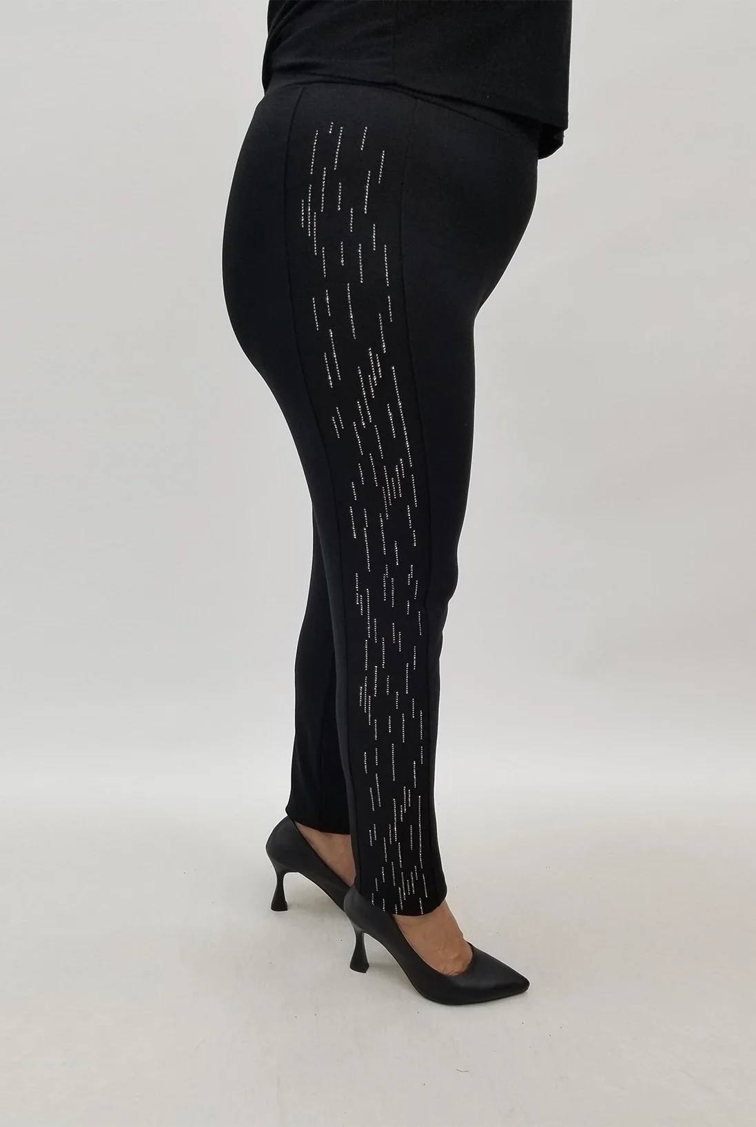 Miraggio Büyük Beden Tayt 99997 SİYAH