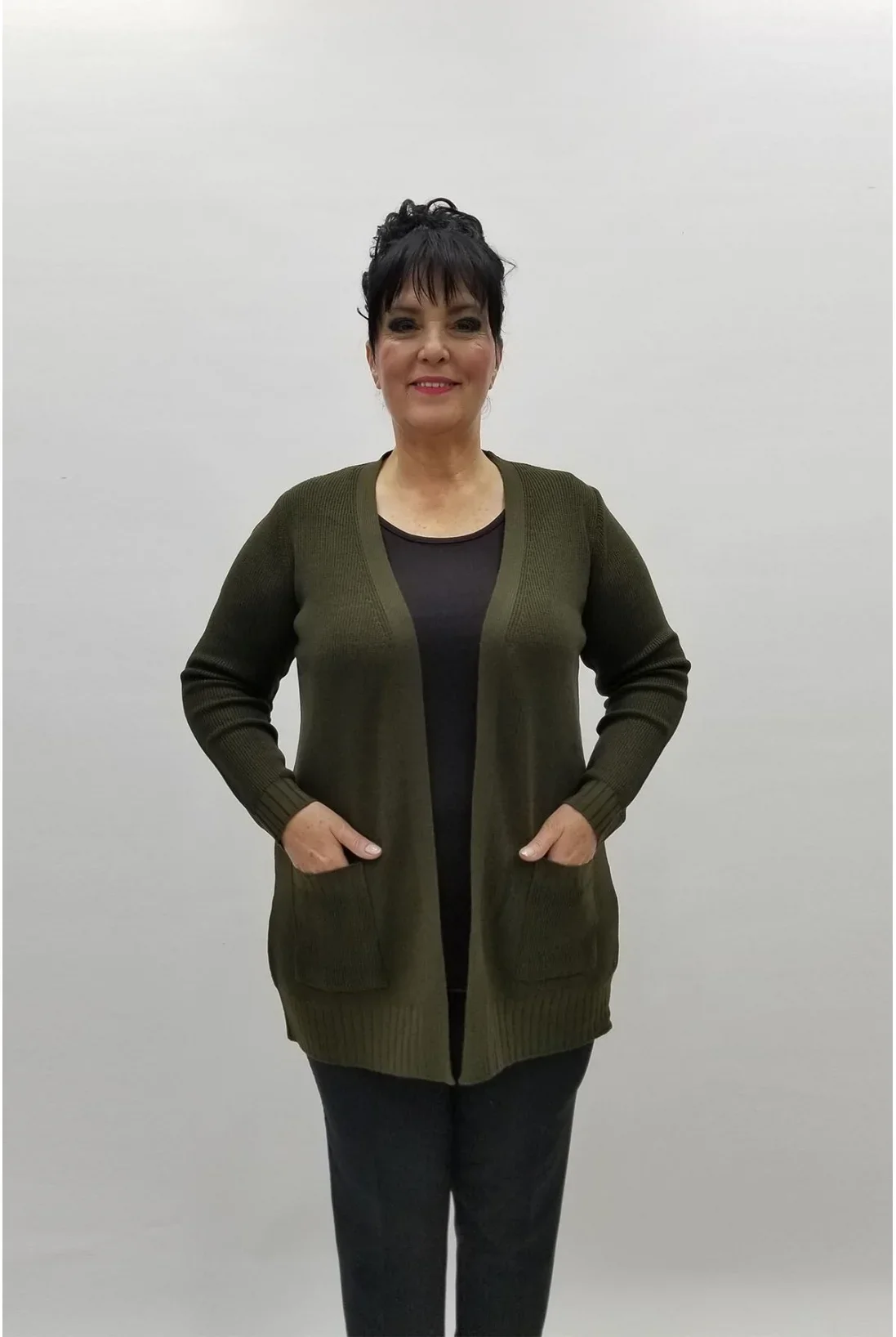 Miraggio Büyük Beden Triko 4000 HAKİ