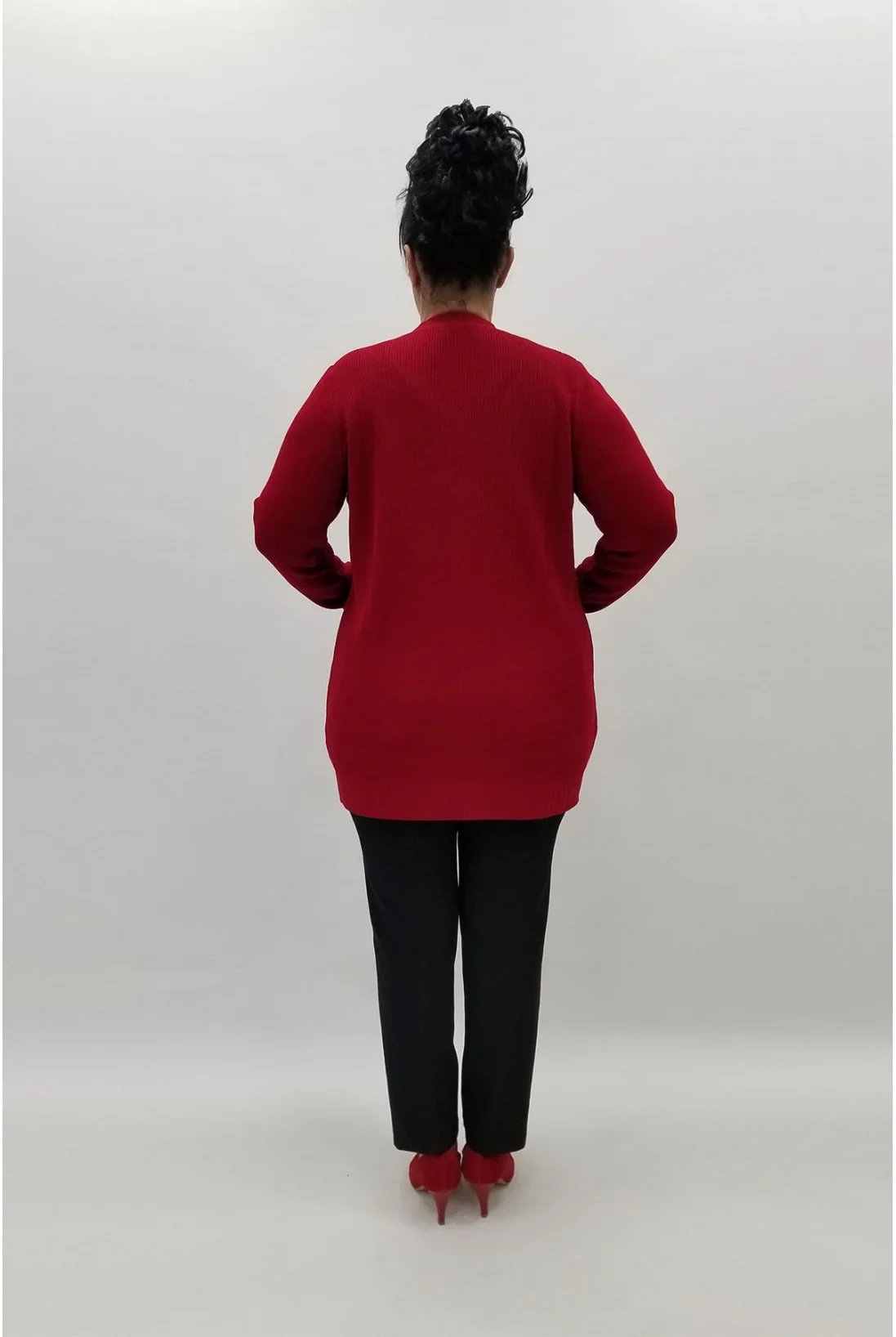 Miraggio Büyük Beden Triko 4000 KIRMIZI