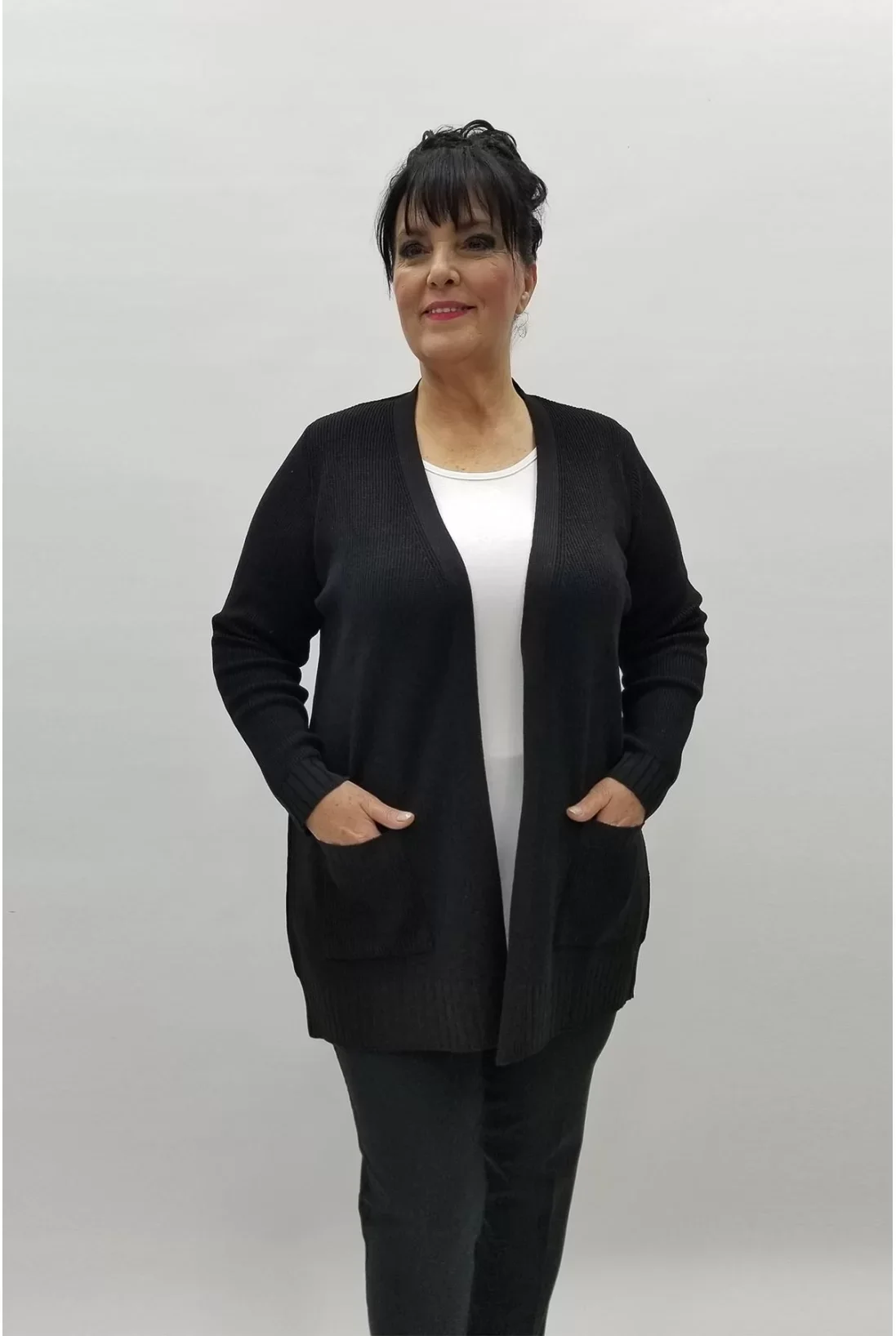 Miraggio Büyük Beden Triko 4000 SİYAH