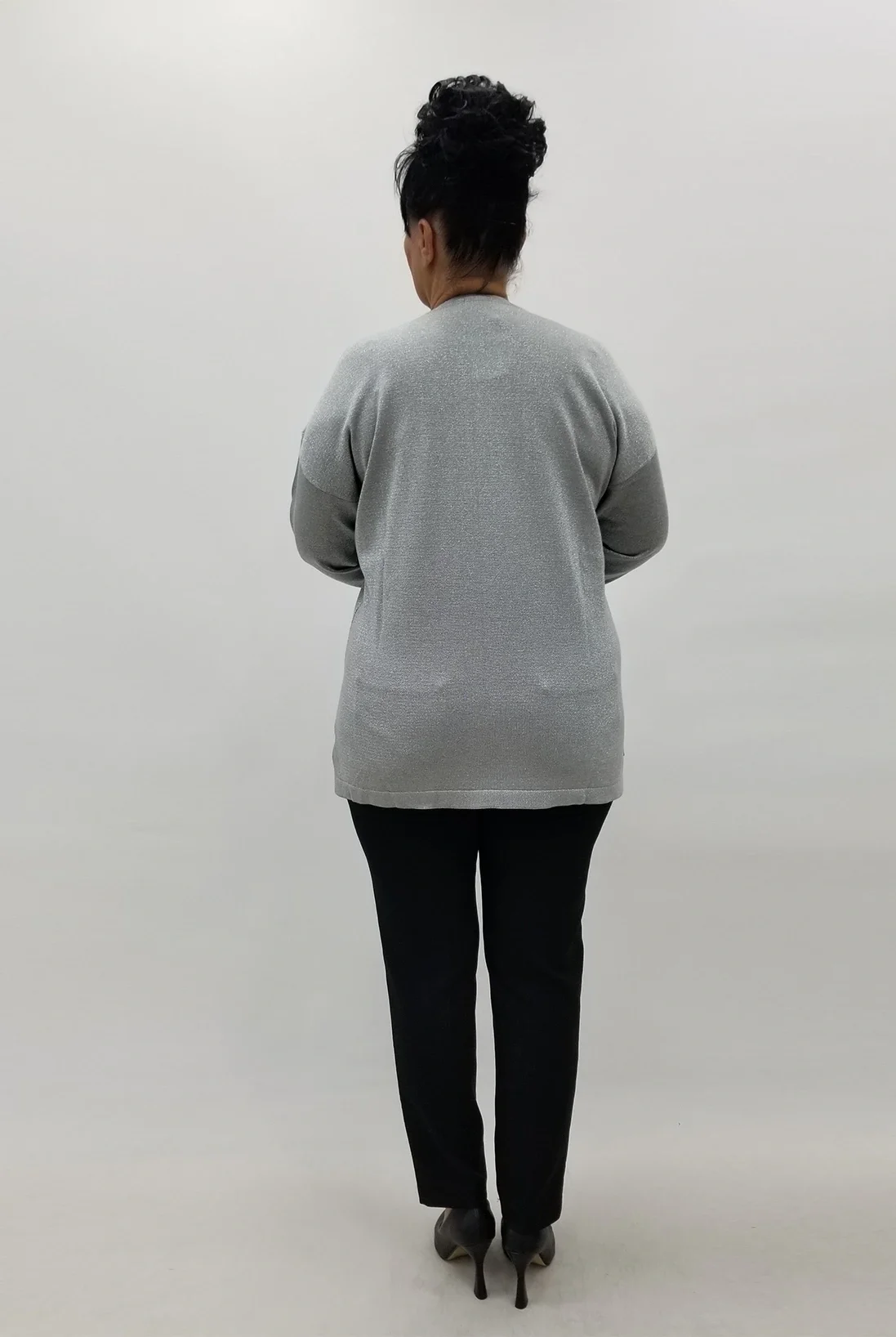 Miraggio Büyük Beden Triko 4045 GRİ