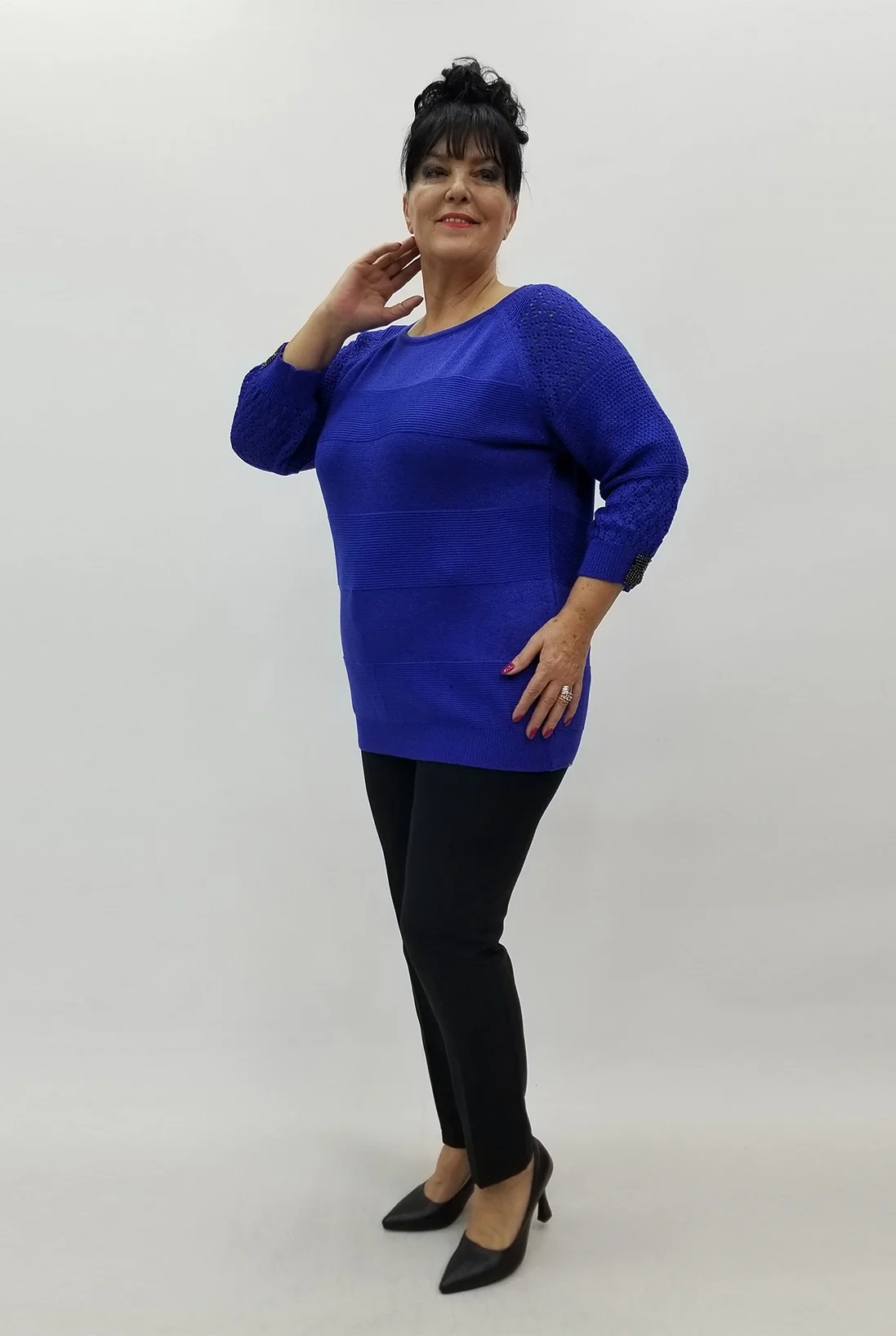 Miraggio Büyük Beden Triko 4046 SAKS