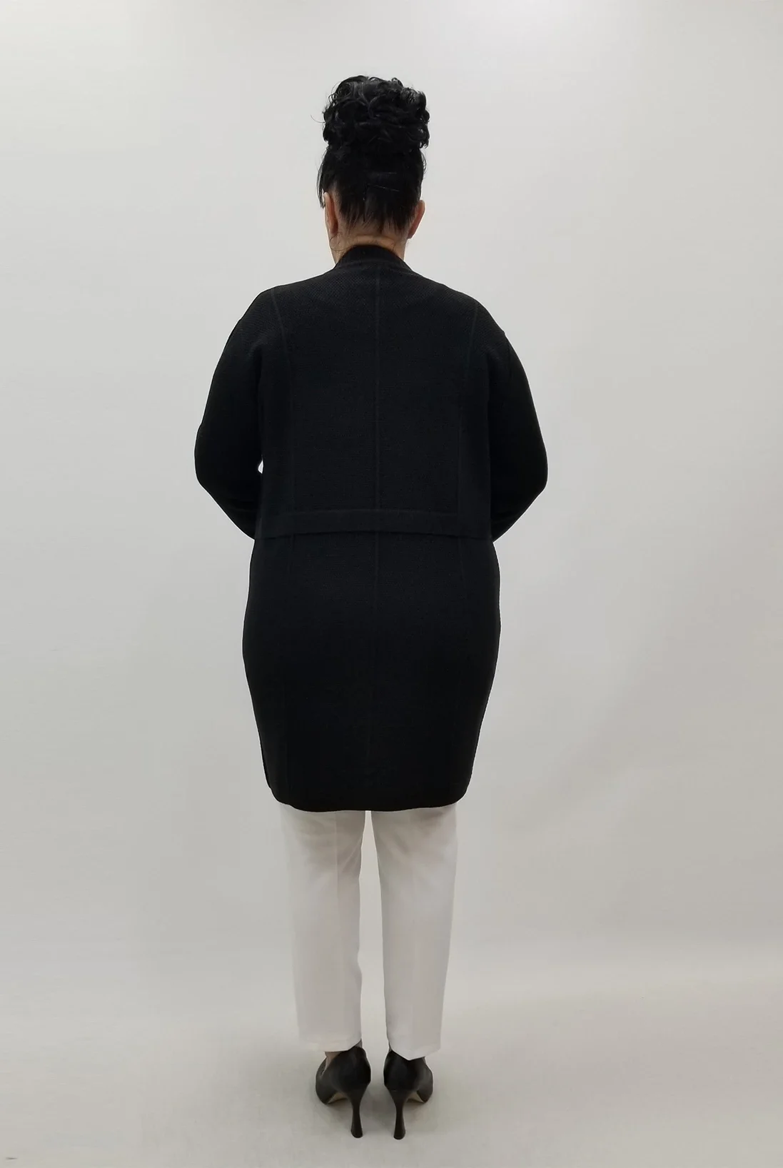 Miraggio Büyük Beden Triko 4055 SİYAH