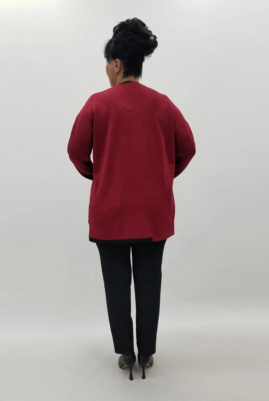 Miraggio Büyük Beden Triko 4104 BORDO