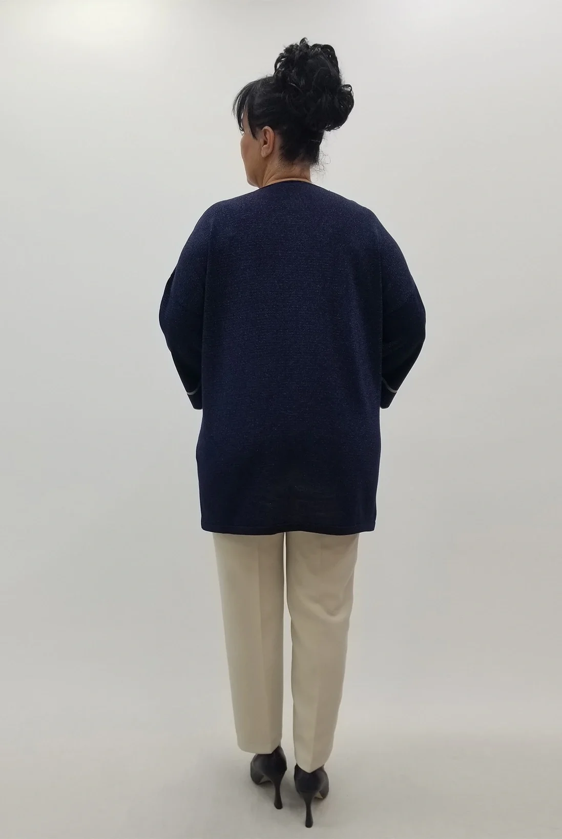 Miraggio Büyük Beden Triko 4105 LACİVERT