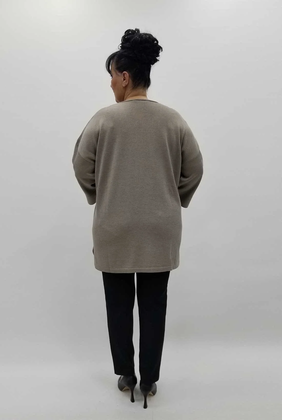 Miraggio Büyük Beden Triko 4106 BEJ