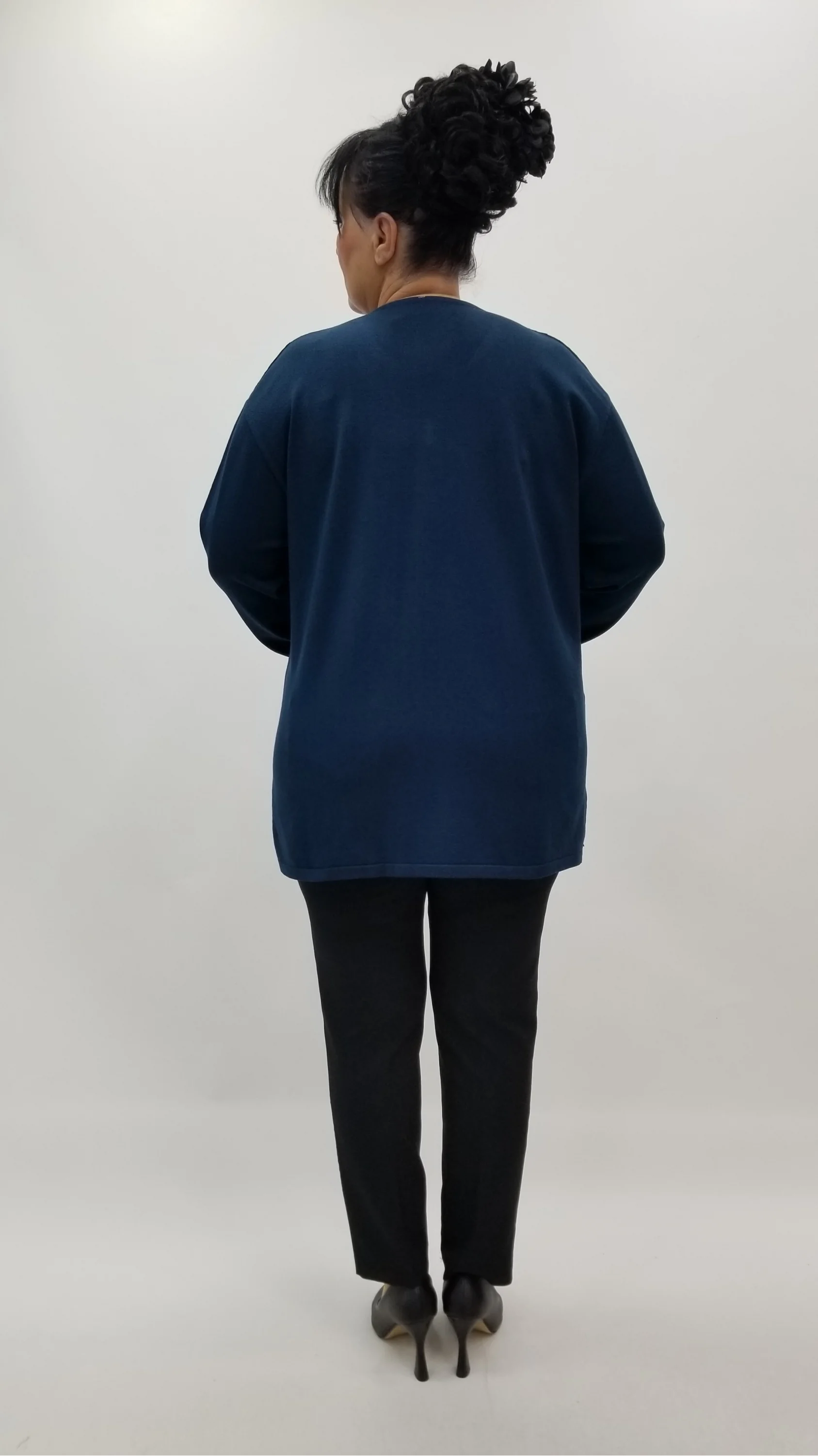 Miraggio Büyük Beden Triko 4298 PETROL