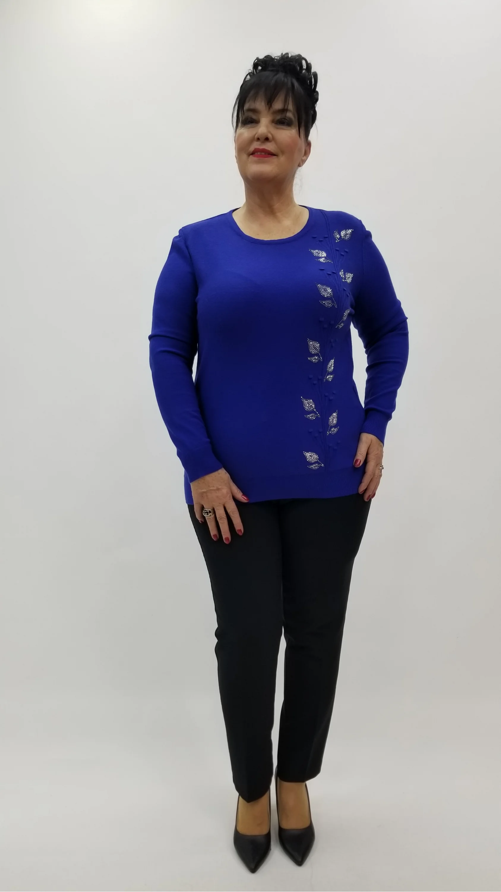 Miraggio Büyük Beden Triko 4322 SAKS