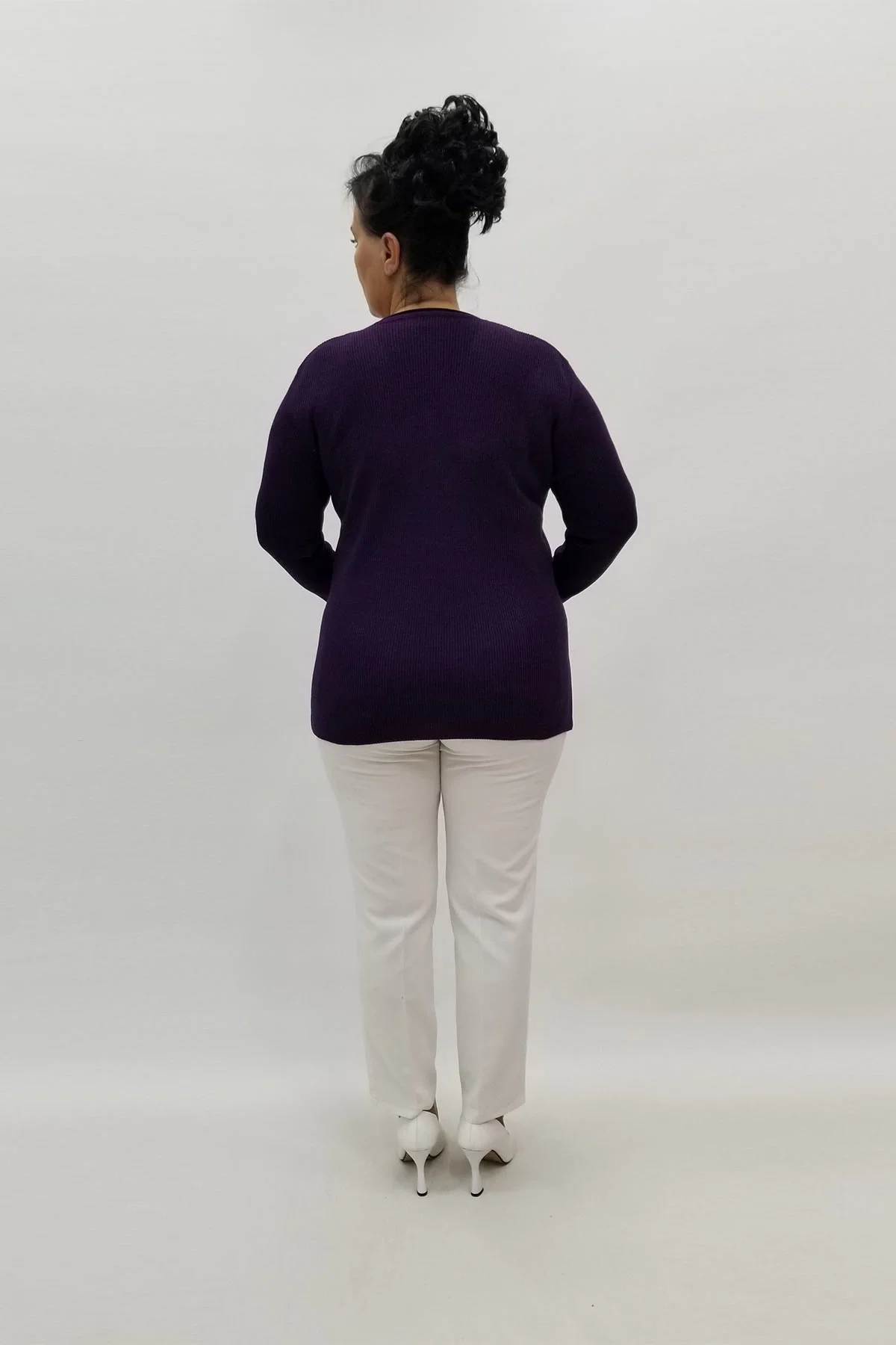 Miraggio Büyük Beden Triko 95820 MOR