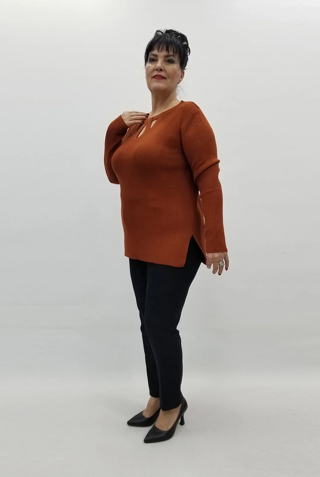 Miraggio Büyük Beden Triko 95914 TABA