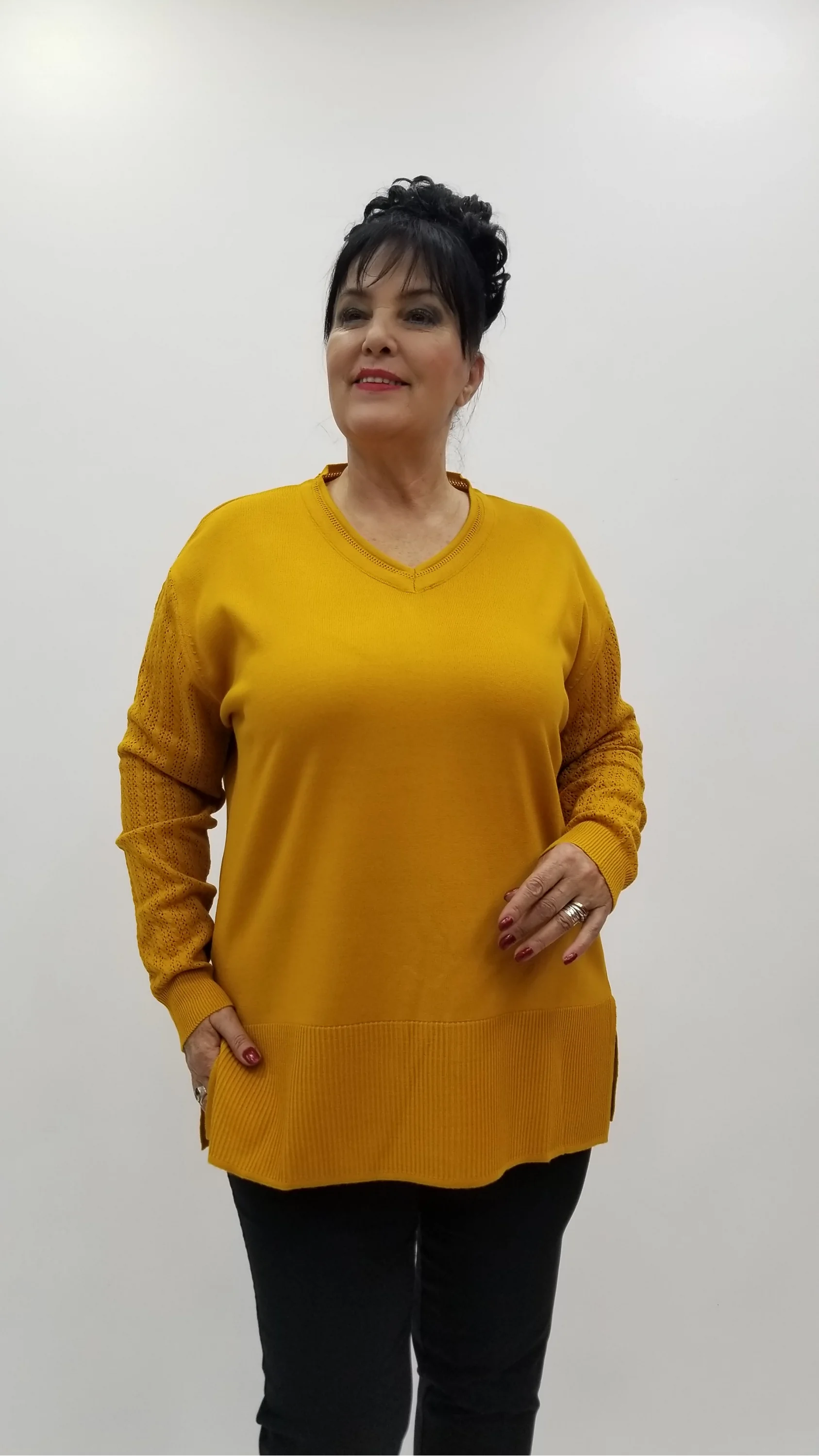 Miraggio Büyük Beden Triko 97142 HARDAL