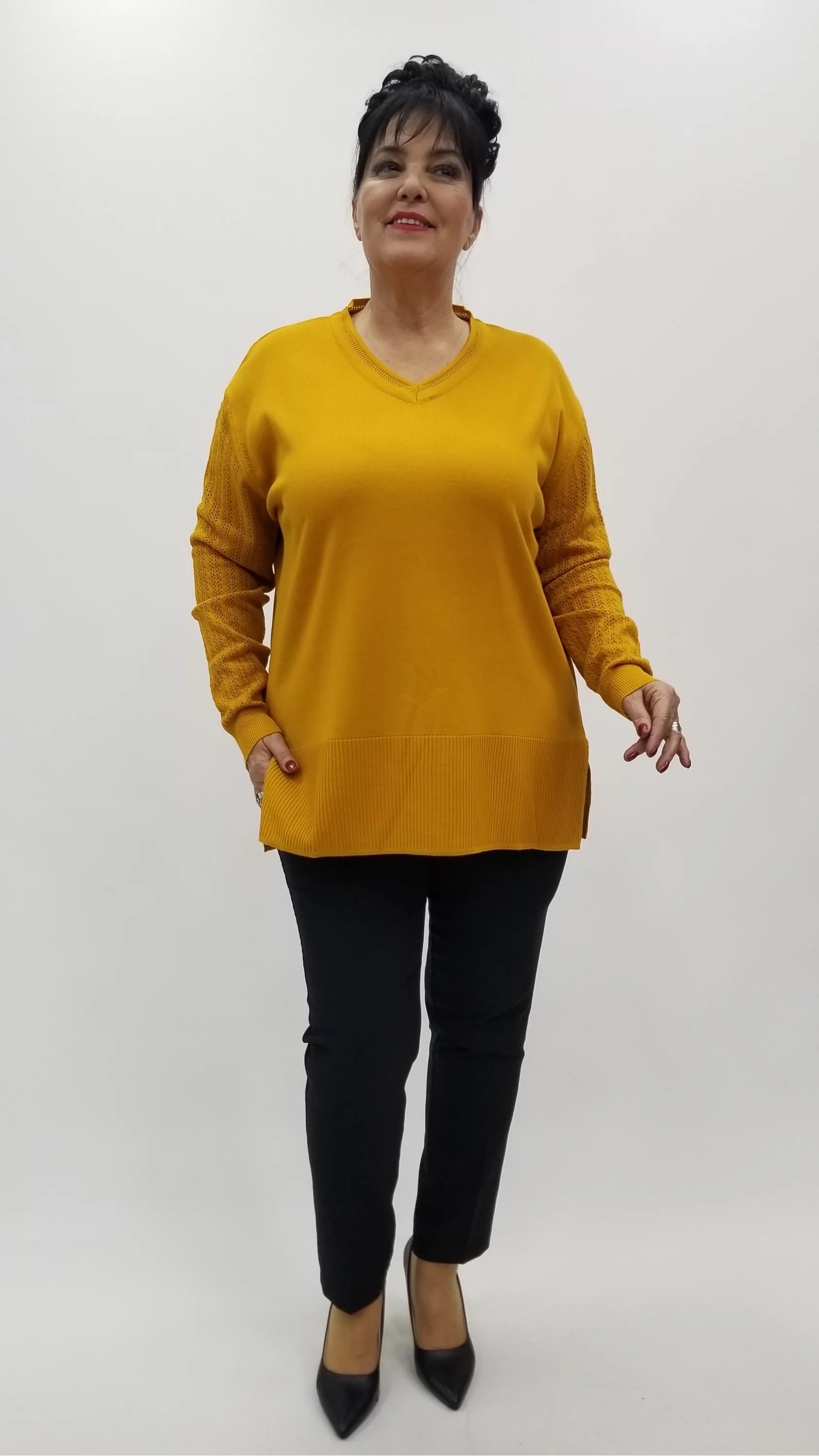 Miraggio Büyük Beden Triko 97142 HARDAL