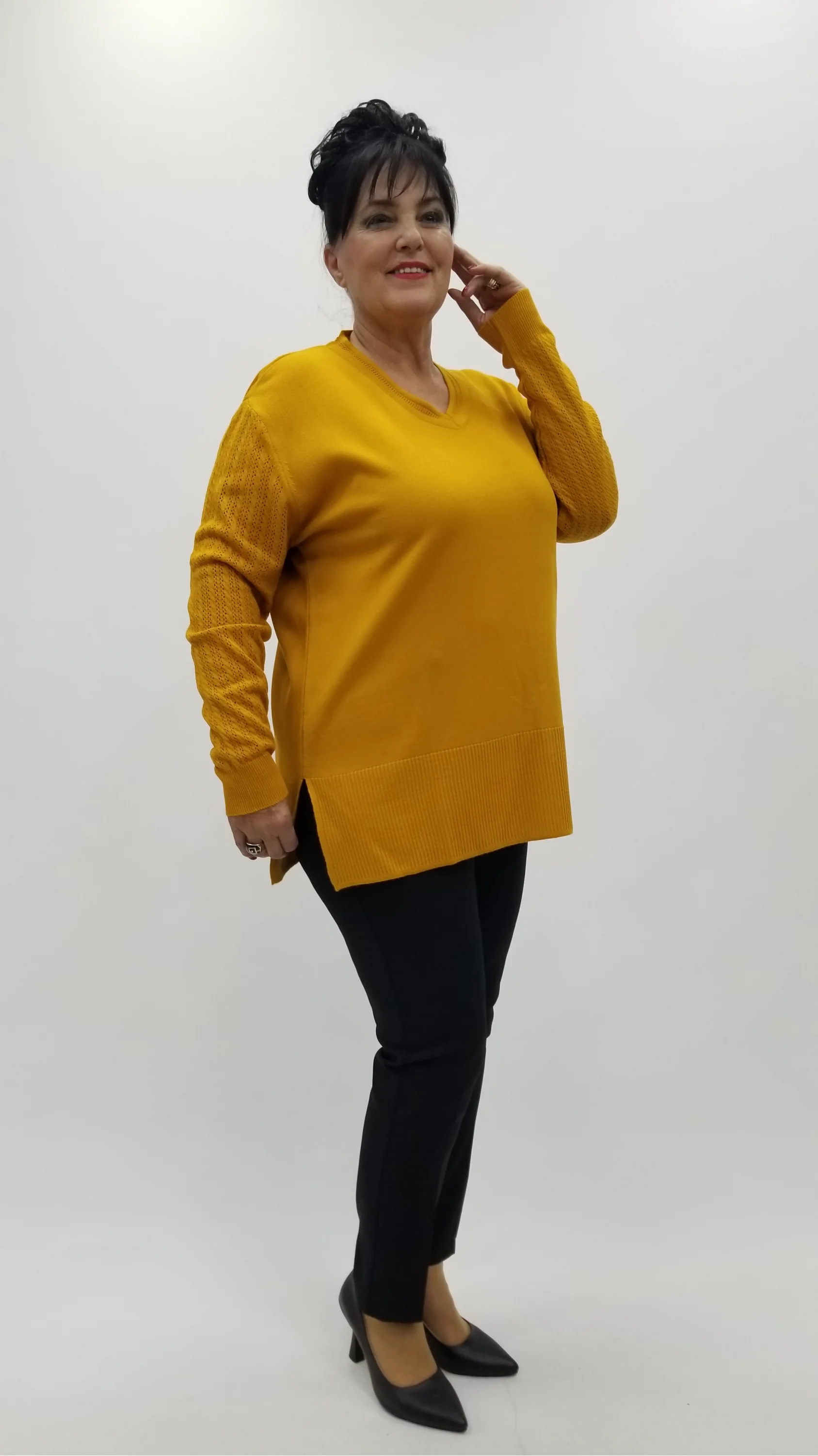 Miraggio Büyük Beden Triko 97142 HARDAL