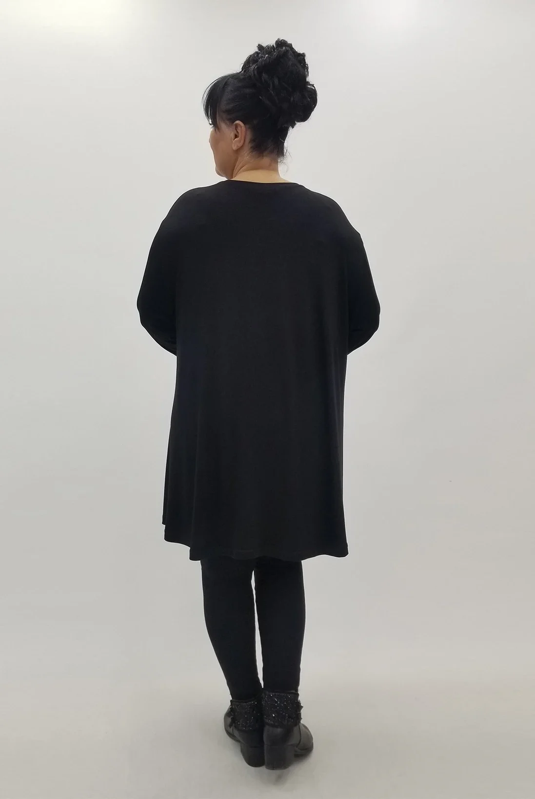 Miraggio Büyük Beden Tunik 4113 SİYAH