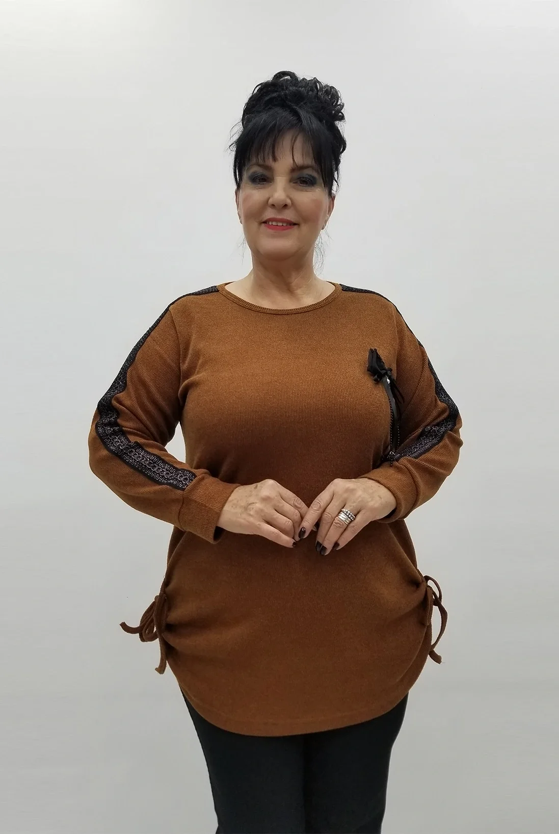 Miraggio Büyük Beden Tunik 4189 TABA