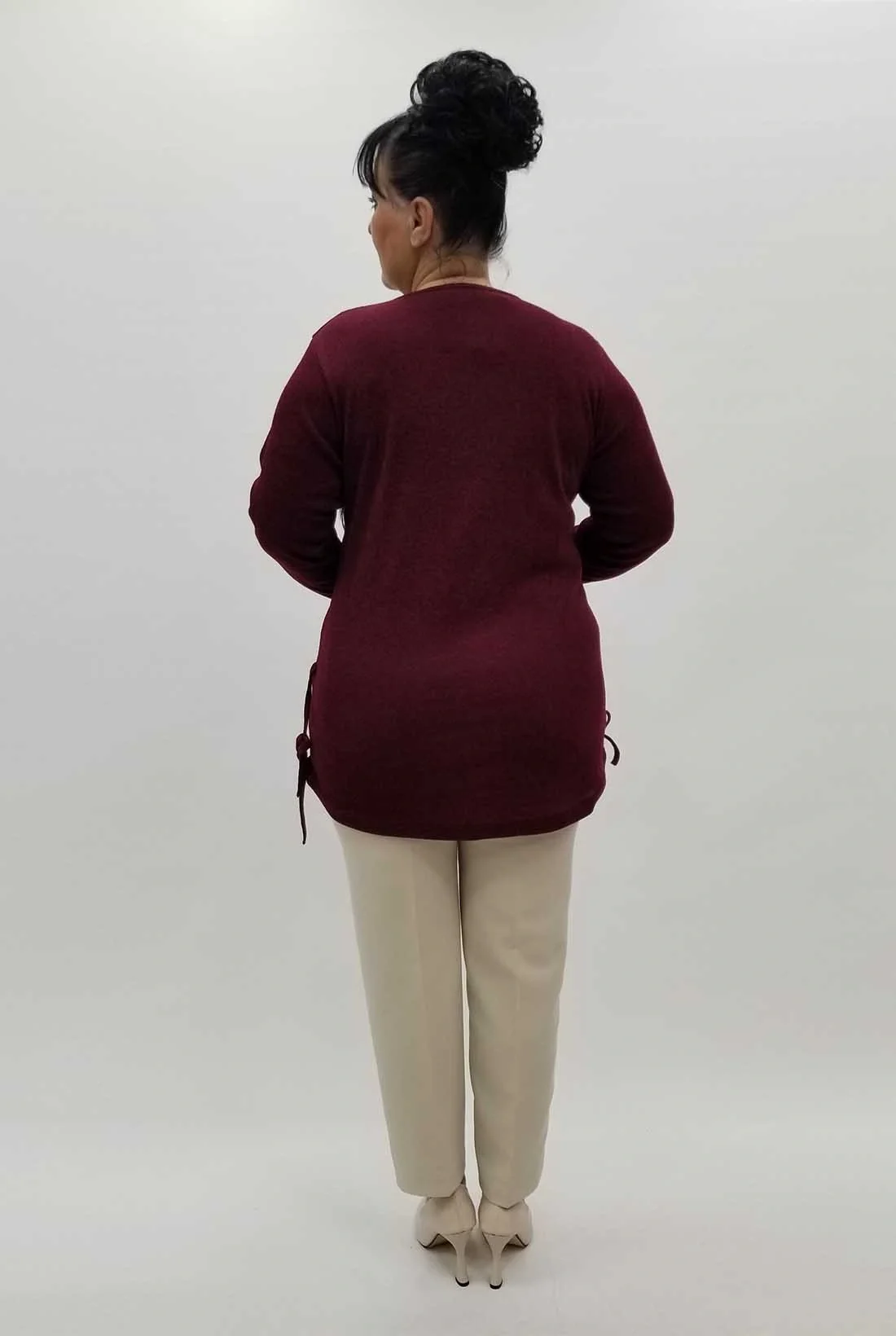 Miraggio Büyük Beden Tunik 4231 BORDO