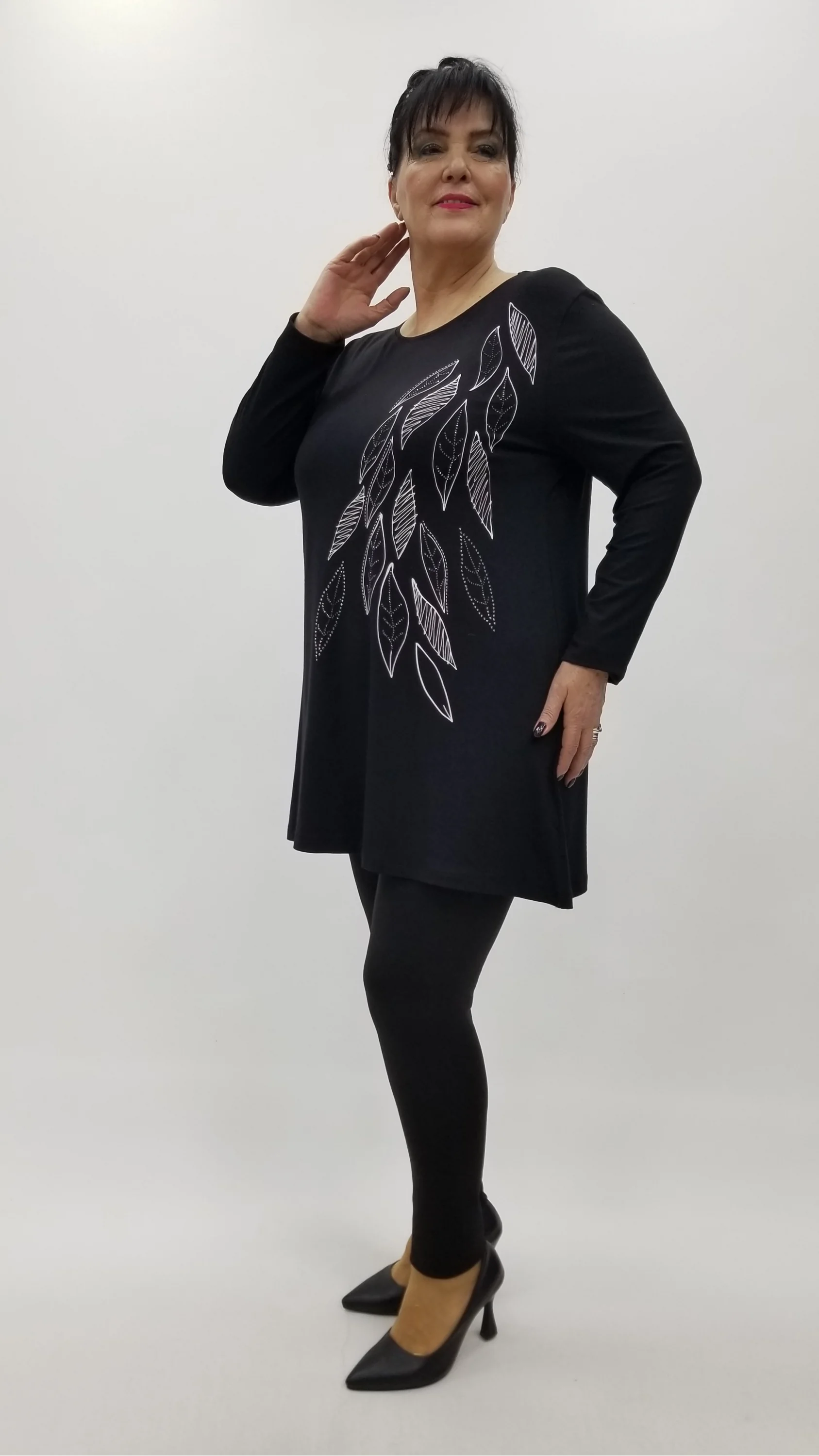 Miraggio Büyük Beden Tunik 4241 SİYAH