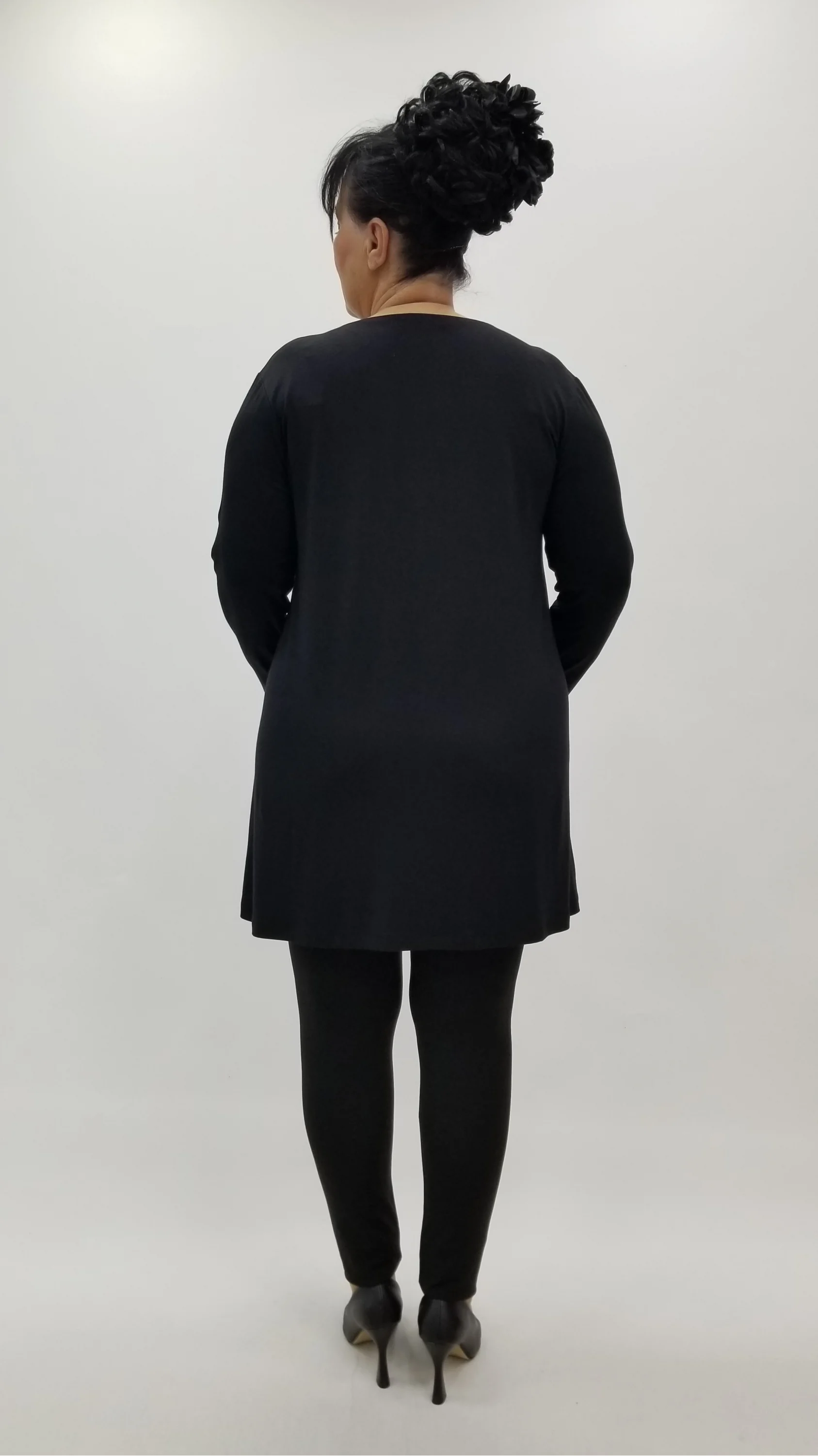 Miraggio Büyük Beden Tunik 4241 SİYAH