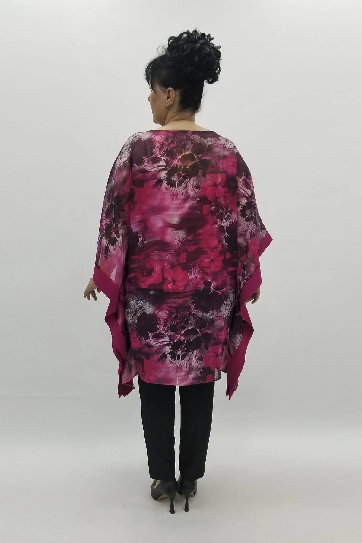 Miraggio Büyük Beden Tunik 98483 FUŞYA