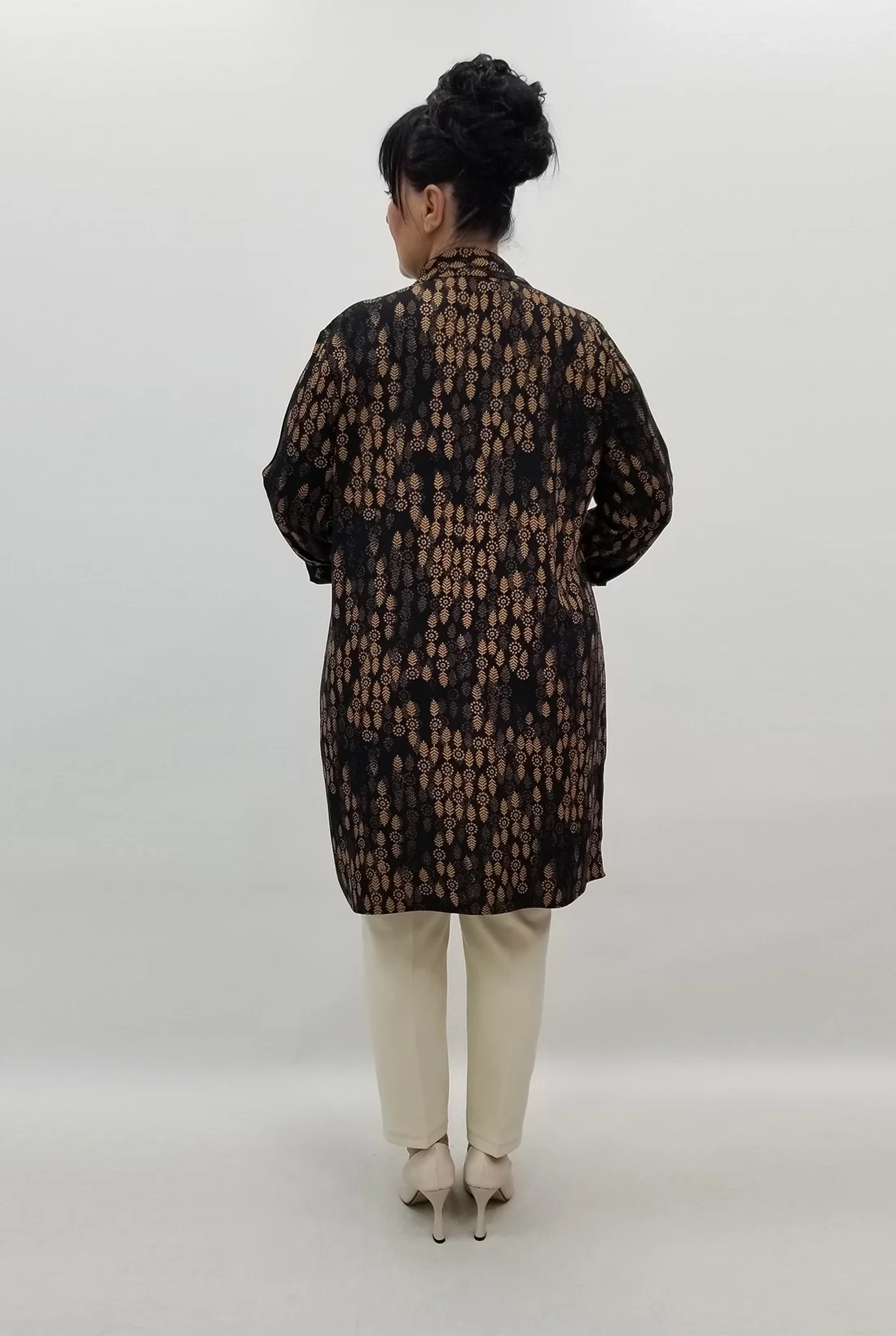 Miraggio Büyük Beden Tunik 99519 SİYAH